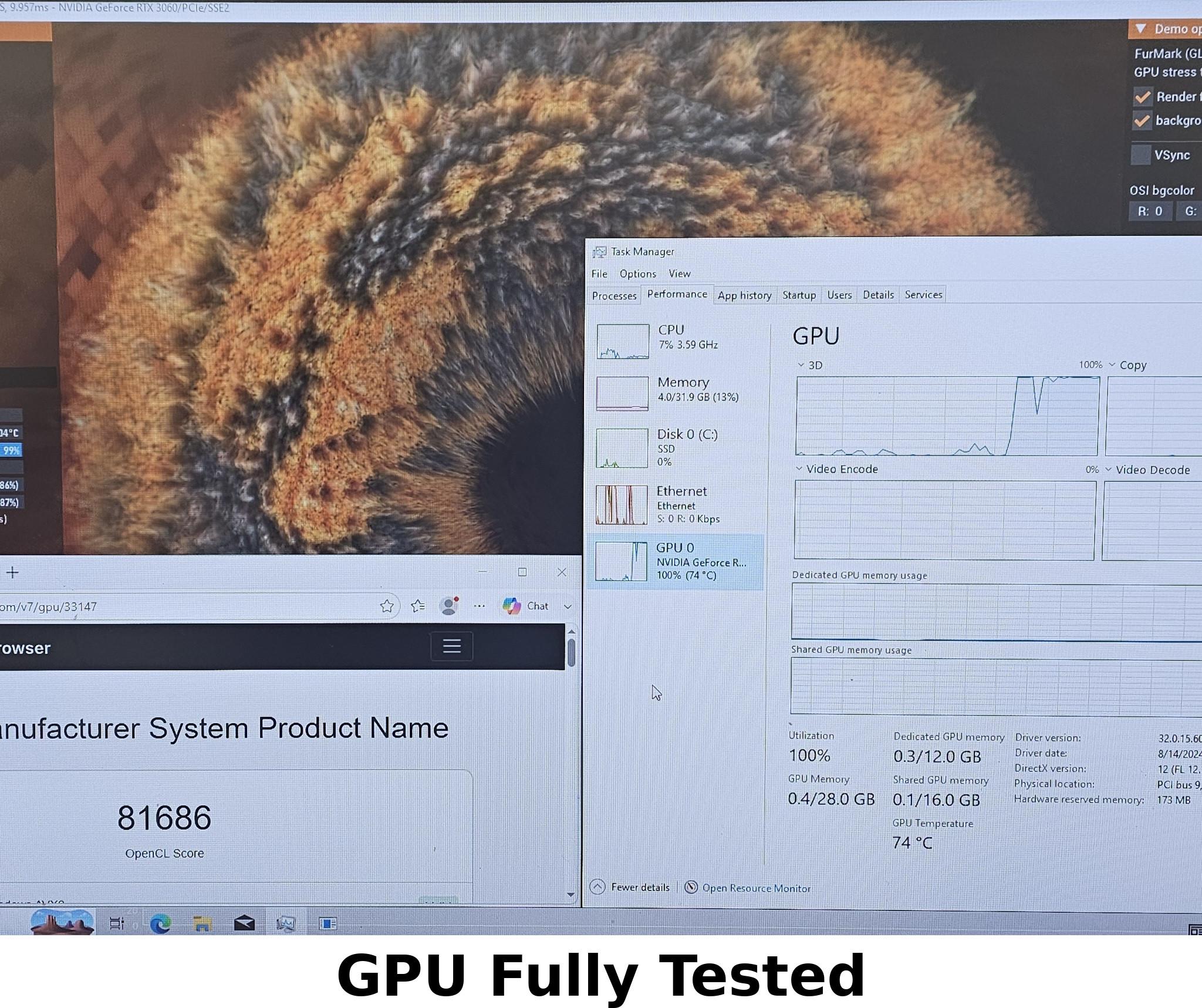 RTX 3060 ASUS Dual 12GB