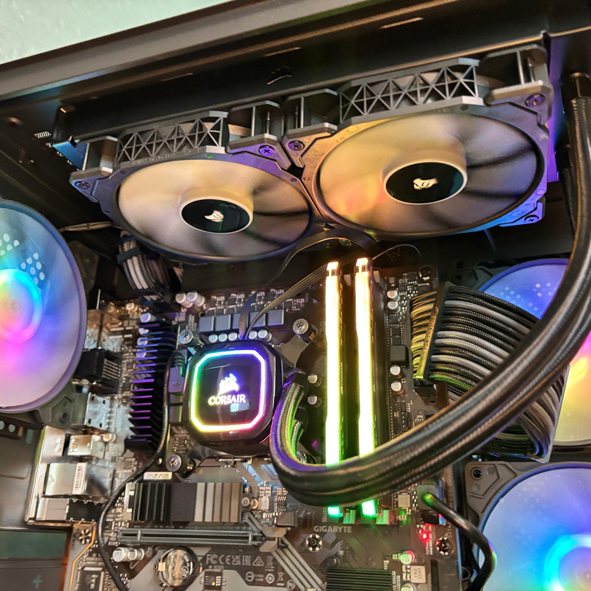 NO GRAPHICS CARD Gaming PC