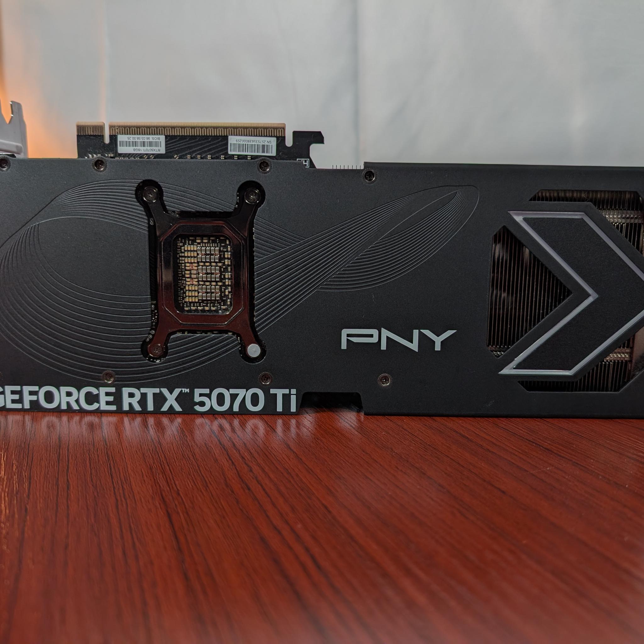 PNY GeForce RTX 5070 Ti ARGB EPIC-X RGB OC Triple Fan