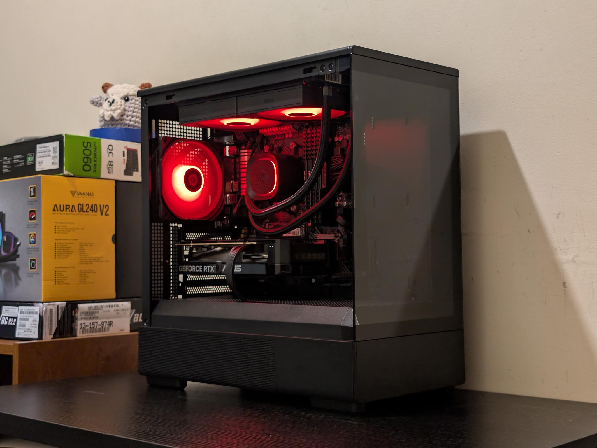 🔥⬛ 1440p Gaming Beast | RTX 5060 | Ryzen 5 5600 | 1TB SSD | 32GB RAM | WiFi 6 & Bluetooth ⬛🔥
