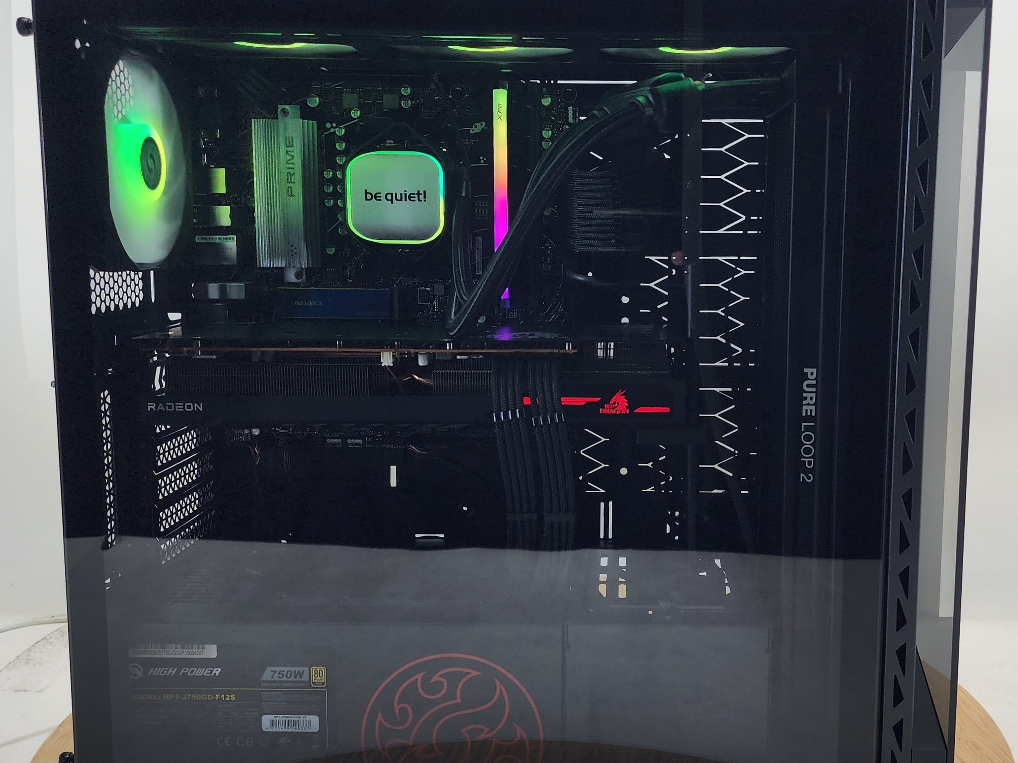 Gaming PC Ryzen 7 9700X 16GB RAM 1TB SSD RX 6800 XT 16GB Windows 11 Computer
