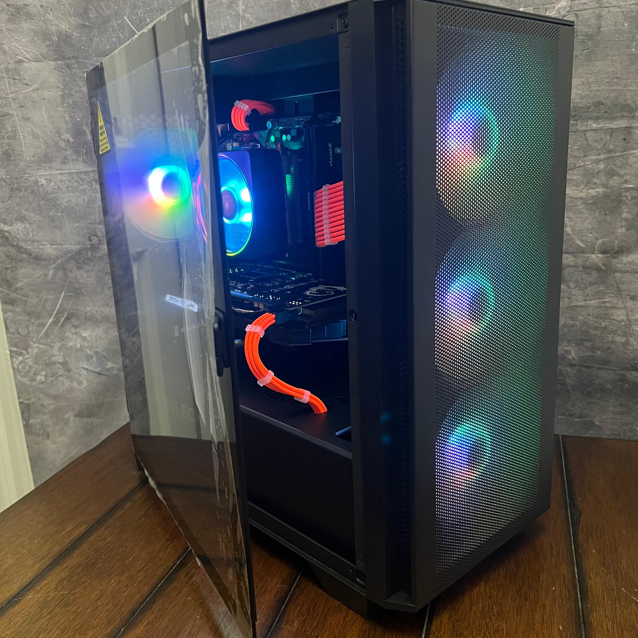 🎉Budget Gaming PC🎉 MSI GTX 1650 Super - Ryzen 7 2700x - 16GB DDR4 RAM - 1TB - New Case -