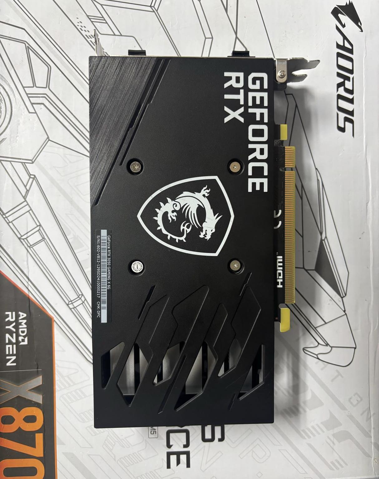 MSI GAMING X GeForce RTX 3050 6GB - Image 2