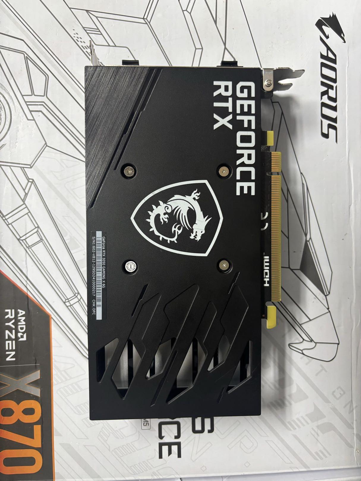 MSI GAMING X GeForce RTX 3050 6GB