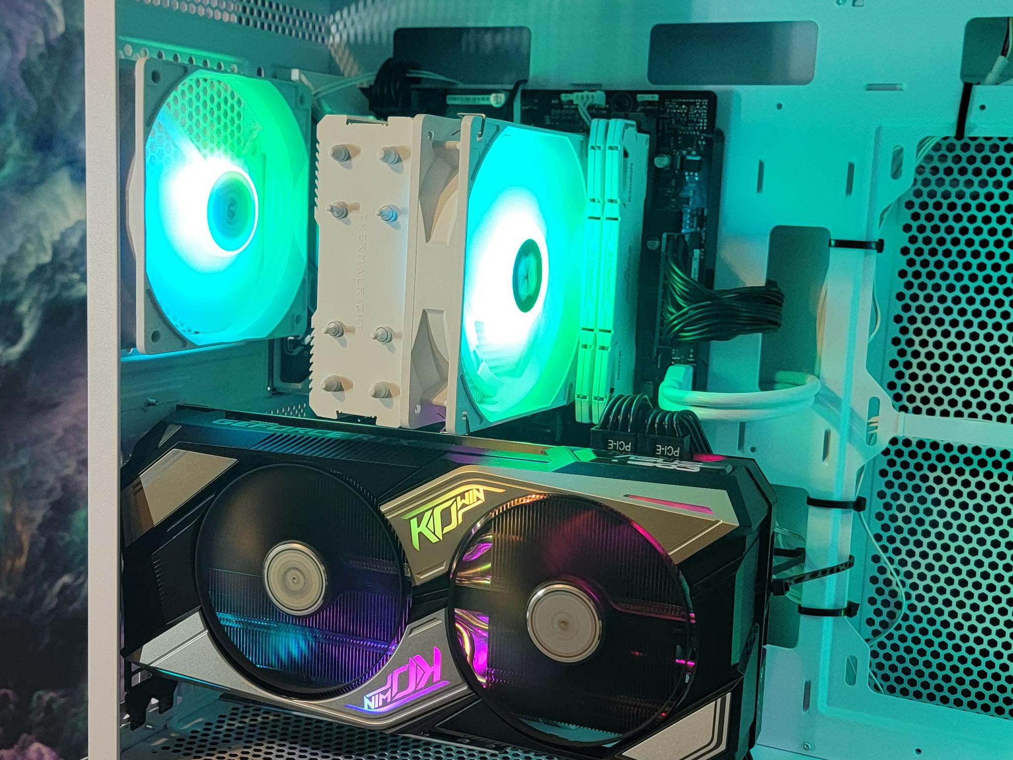 ASUS KO RTX 3070 OC 8GB + Intel Core i5 12600kf PC Build #30