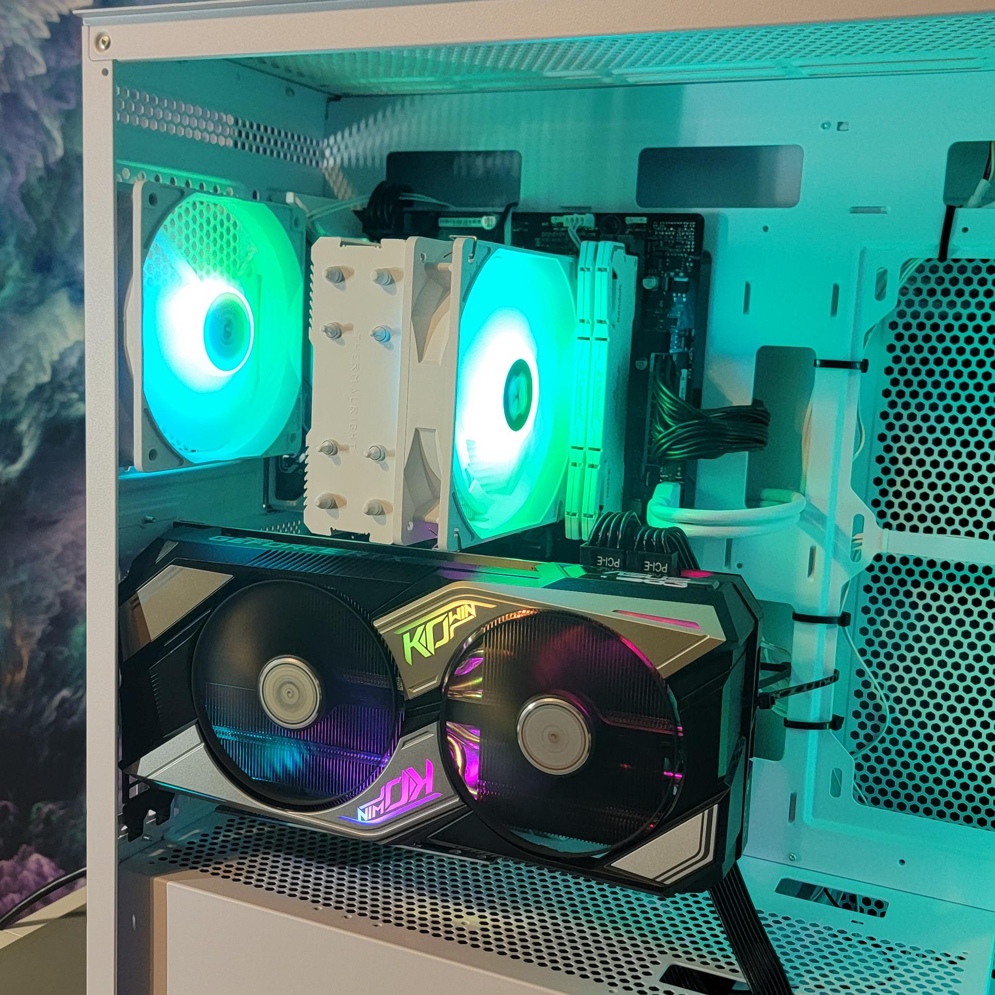 ASUS KO RTX 3070 OC 8GB + Intel Core i5 12600kf PC Build #30