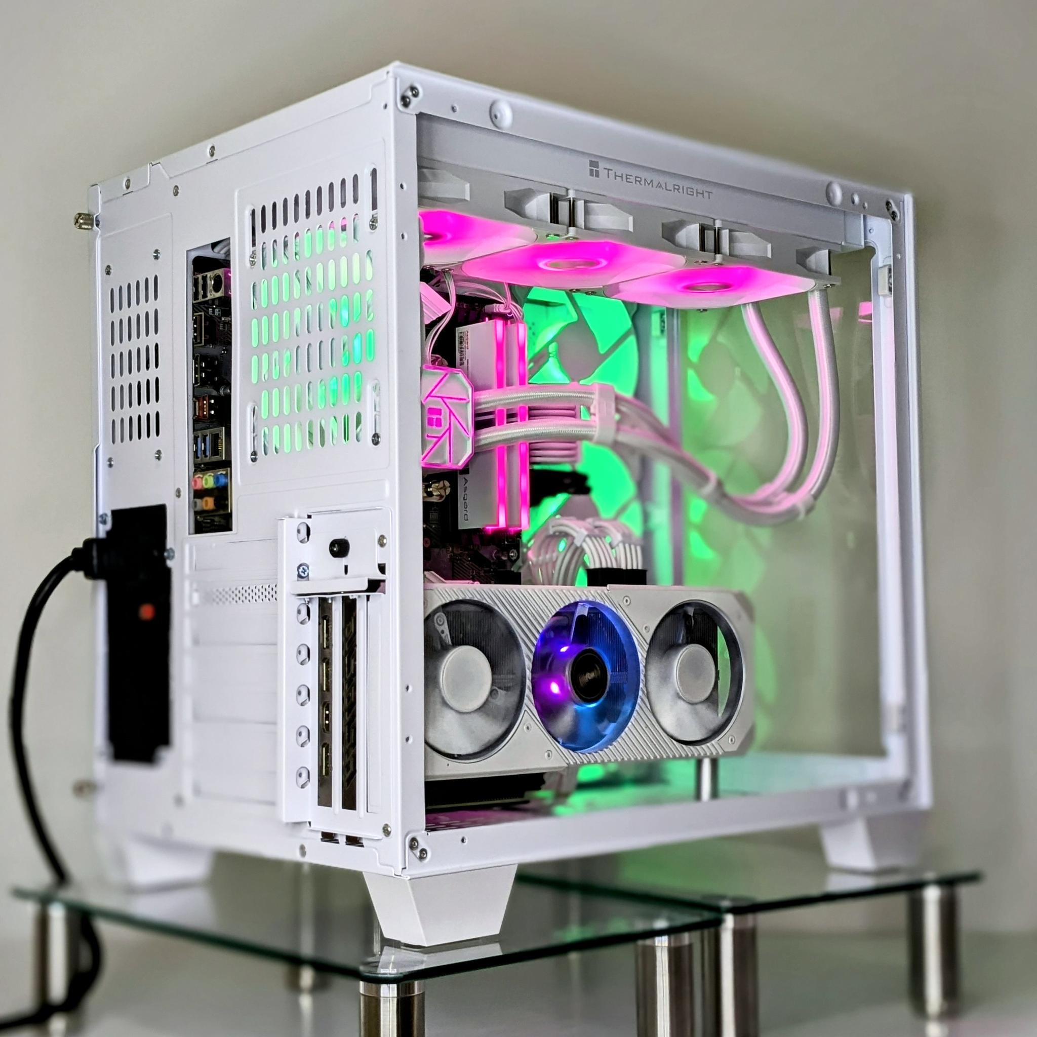 🤍 Liquid Cooled💧⚪️I5-10th GEN/Z490-A PRO🚀⚪️RX 5700XT⚪️1TB NVMe⚪️16GB RAM⚪️Windows 11 Pro