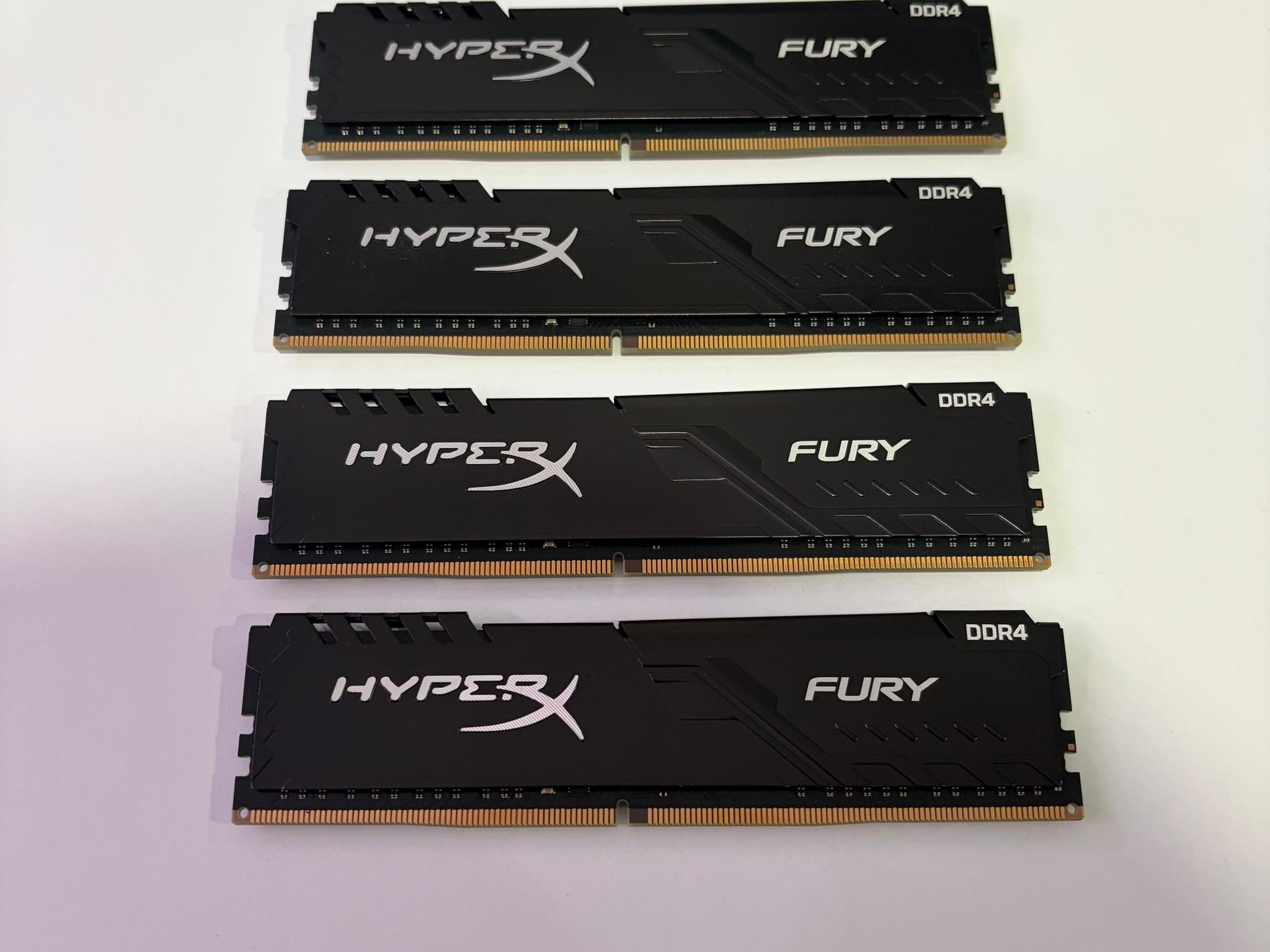 Kingston HyperX Fury 32GB (4x8GB) RAM DDR4 3200MHz