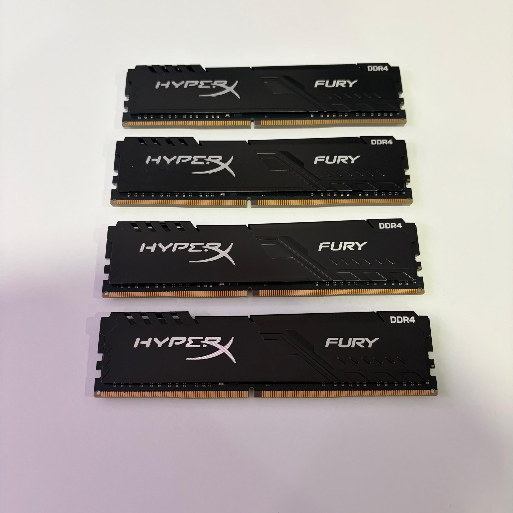 Kingston HyperX Fury 32GB (4x8GB) RAM DDR4 3200MHz