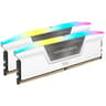 CORSAIR Vengeance 64GB (2x32GB) RGB DDR5 6000MHz CL30 RAM Memory - White (CMH64GX5M2B6000C30W)