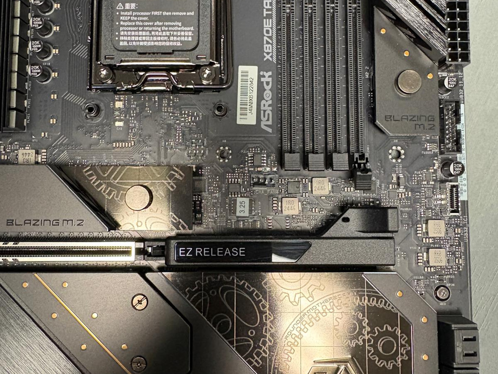 USED & FUNCTION GOOD - ASRock X870E Taichi Wifi