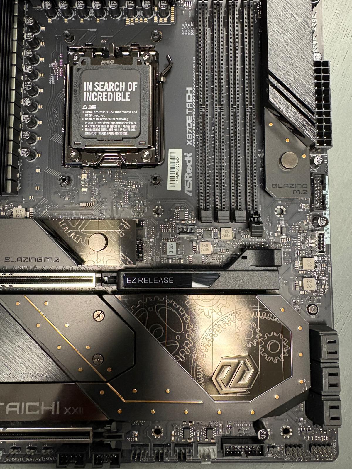 USED & FUNCTION GOOD - ASRock X870E Taichi Wifi