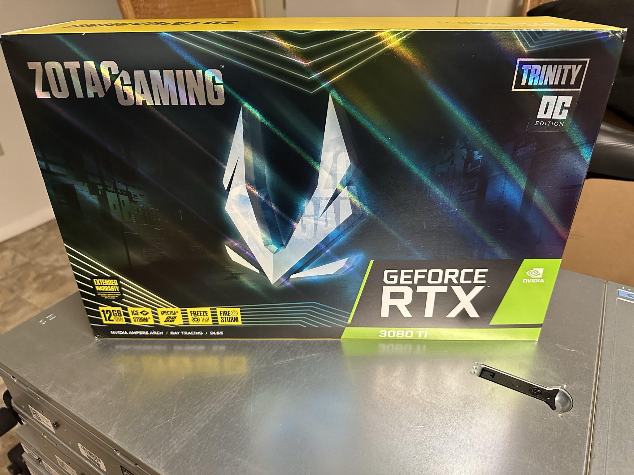 BRAND NEW SEALED Zotac RTX 3080 Ti