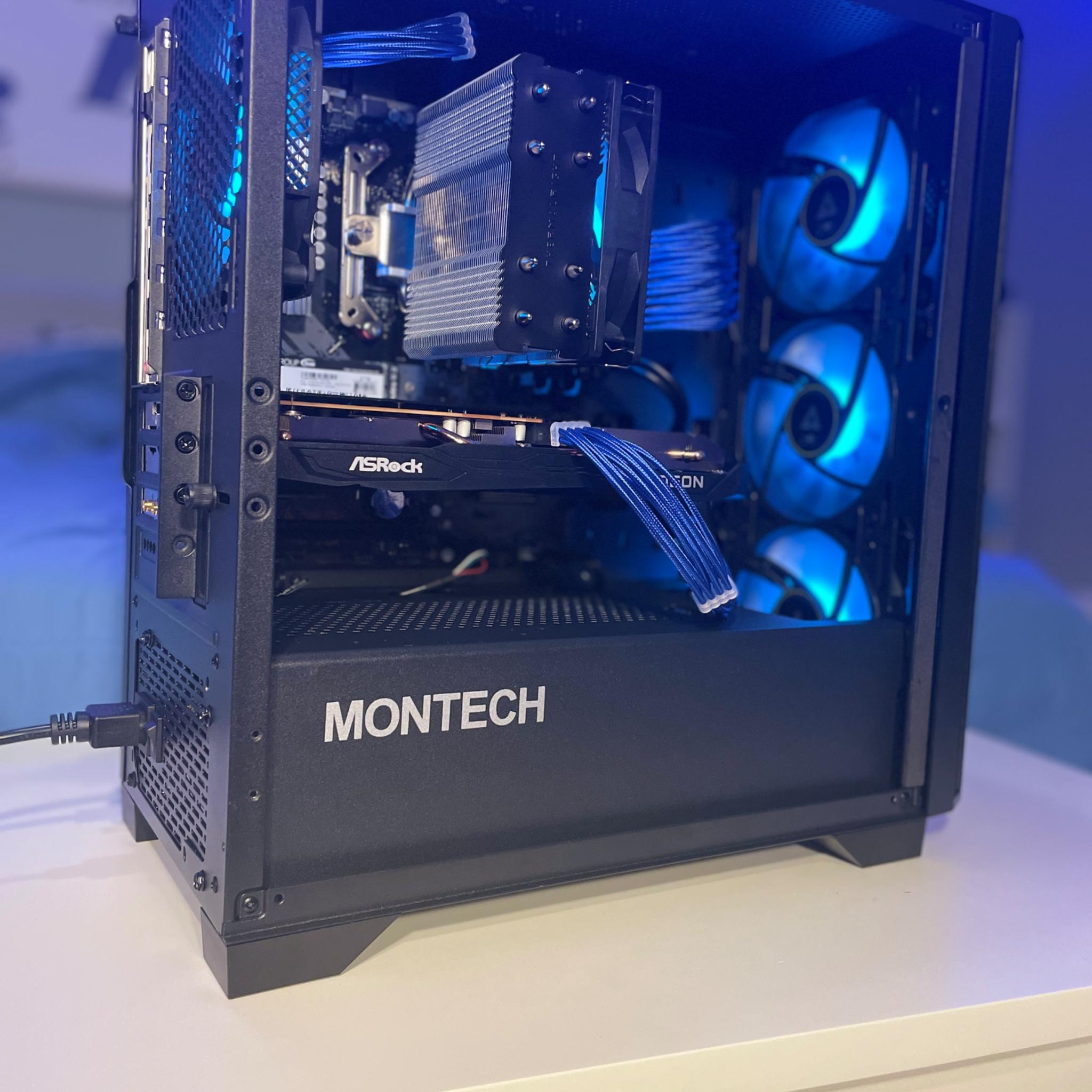Copy of Custom Gaming PC - Ryzen 5 5500 + RX 6600 | Perfect for 1080p Gaming!