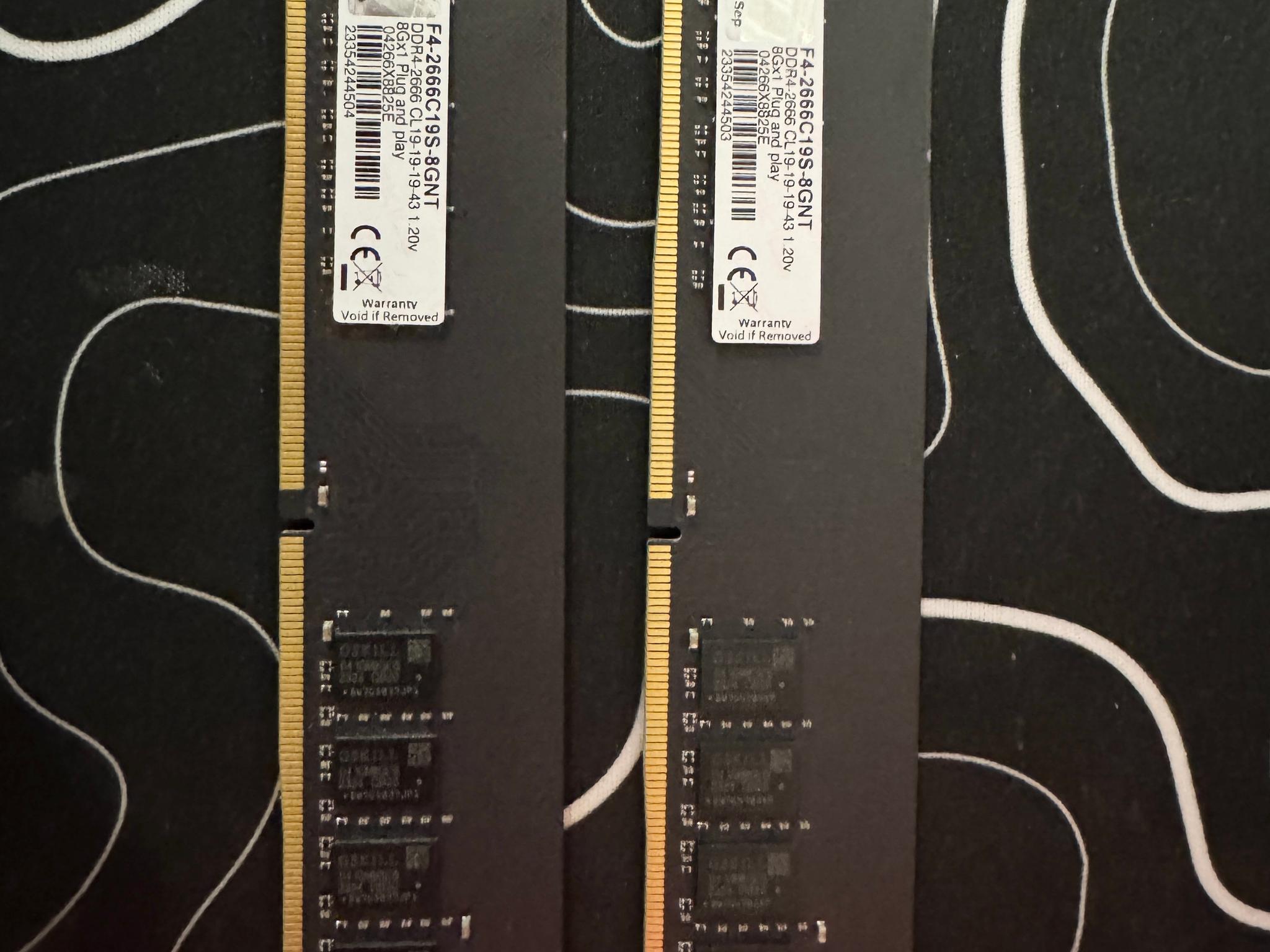 G.Skill Value 16 GB (2 x 8 GB) DDR4-2666 CL19 Memory