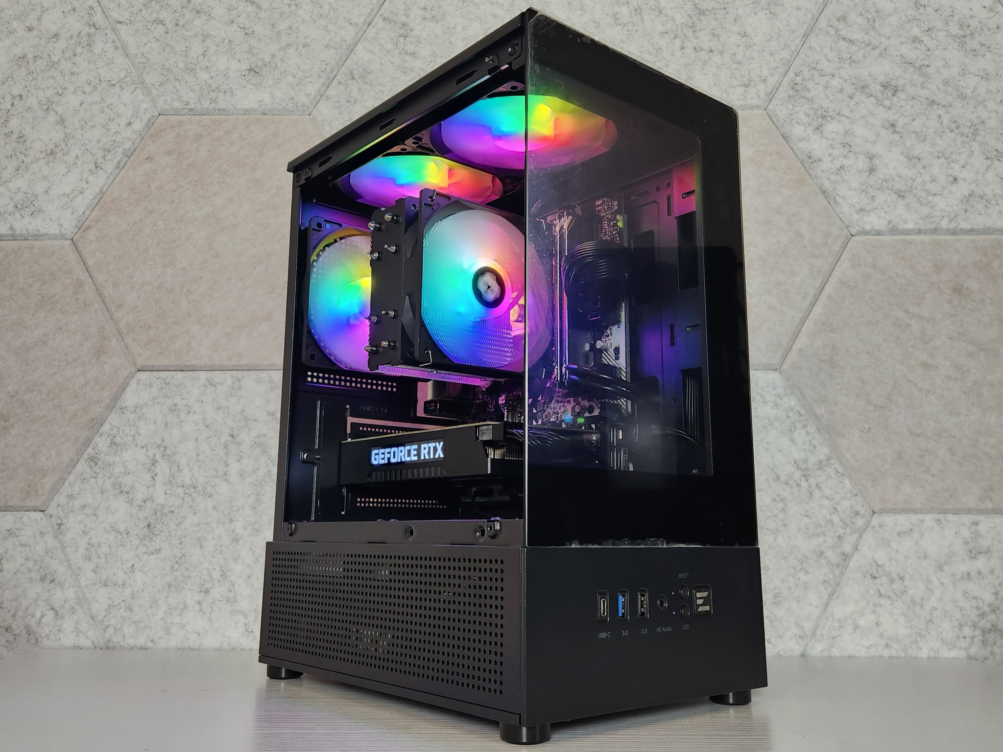 🌈Gaming PC | RTX 2060 Super 8GB | Ryzen 5 2600 | 16GB RAM | 512GB SSD | 700W PSU | Windows 11 |