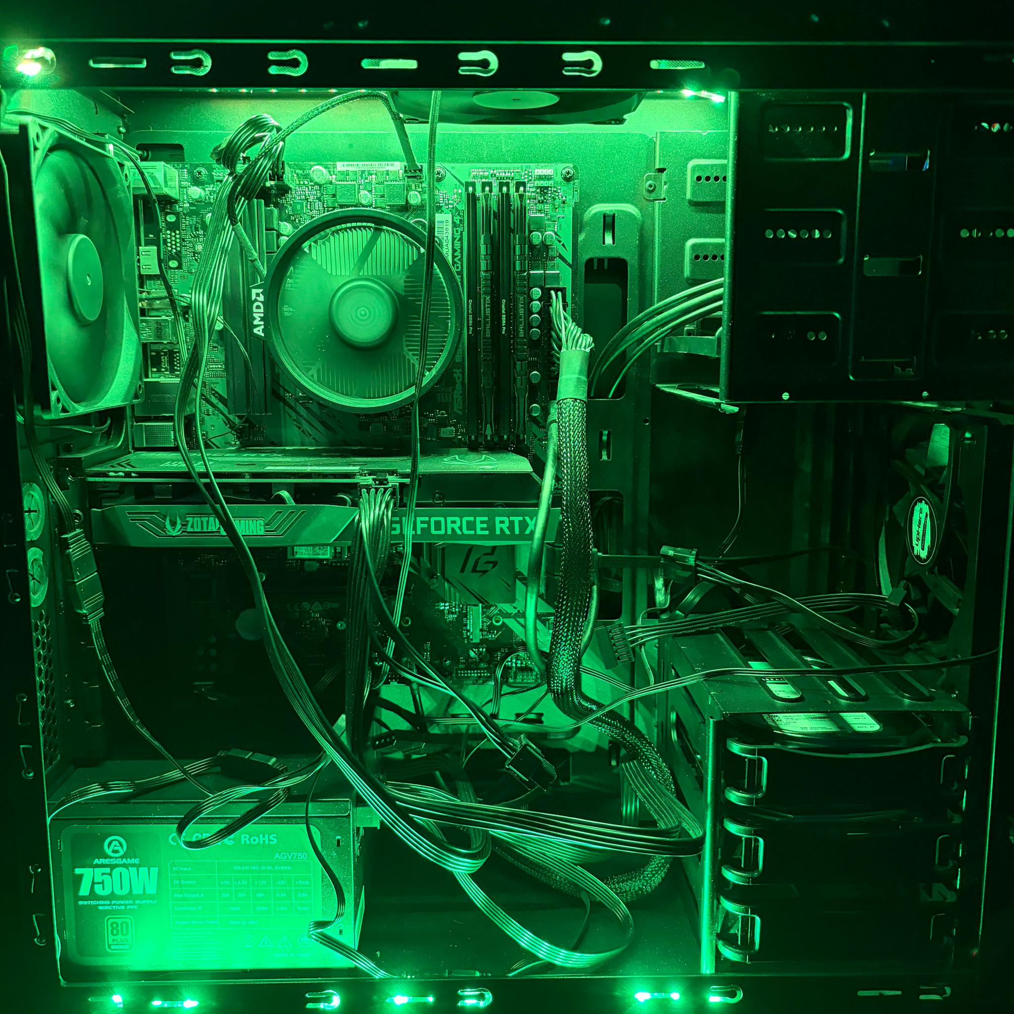 1080p Gaming PC - RTX 3050 | Ryzen 5 3600 | 48GB RAM | RGB
