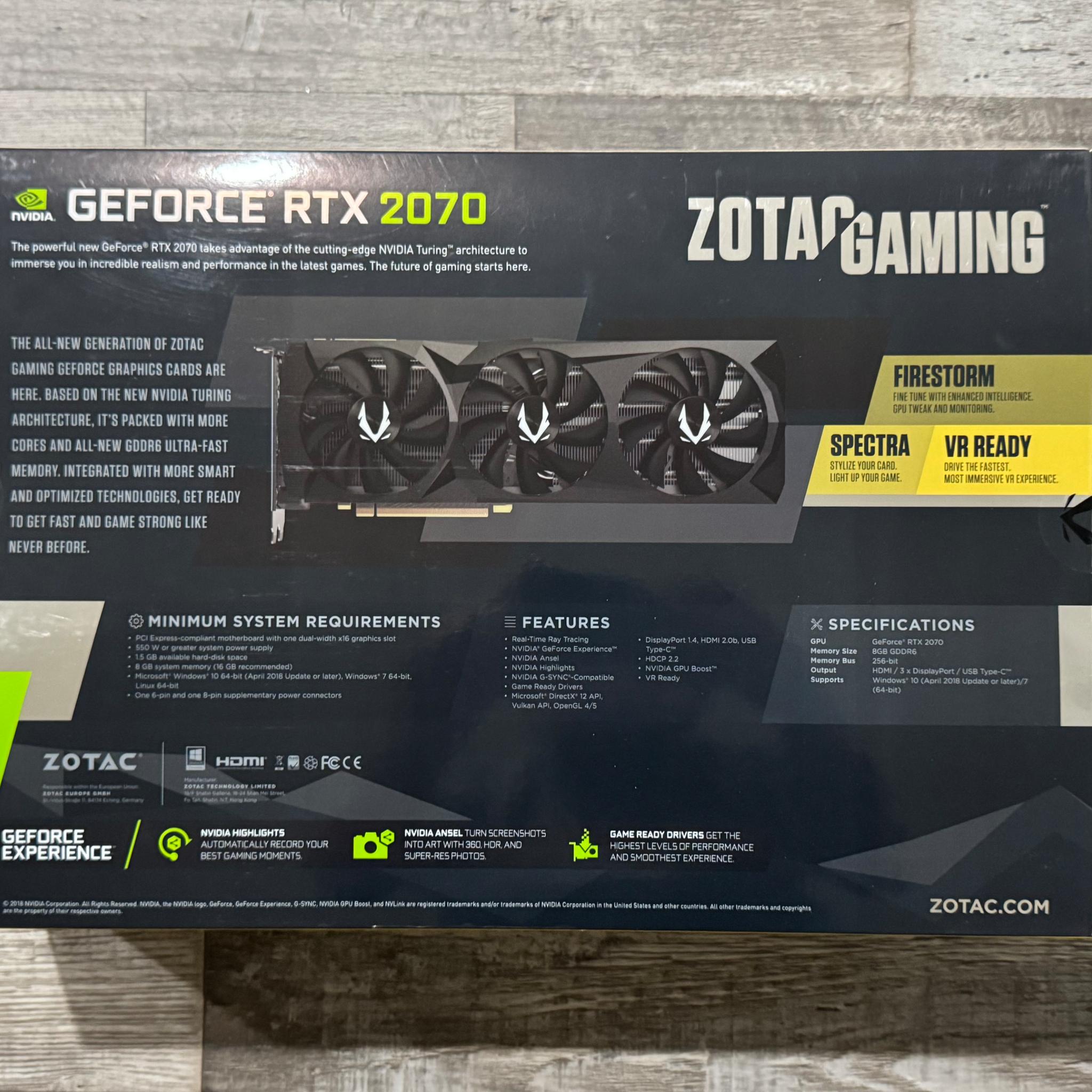 Zotac RTX 2070 AMP Extreme