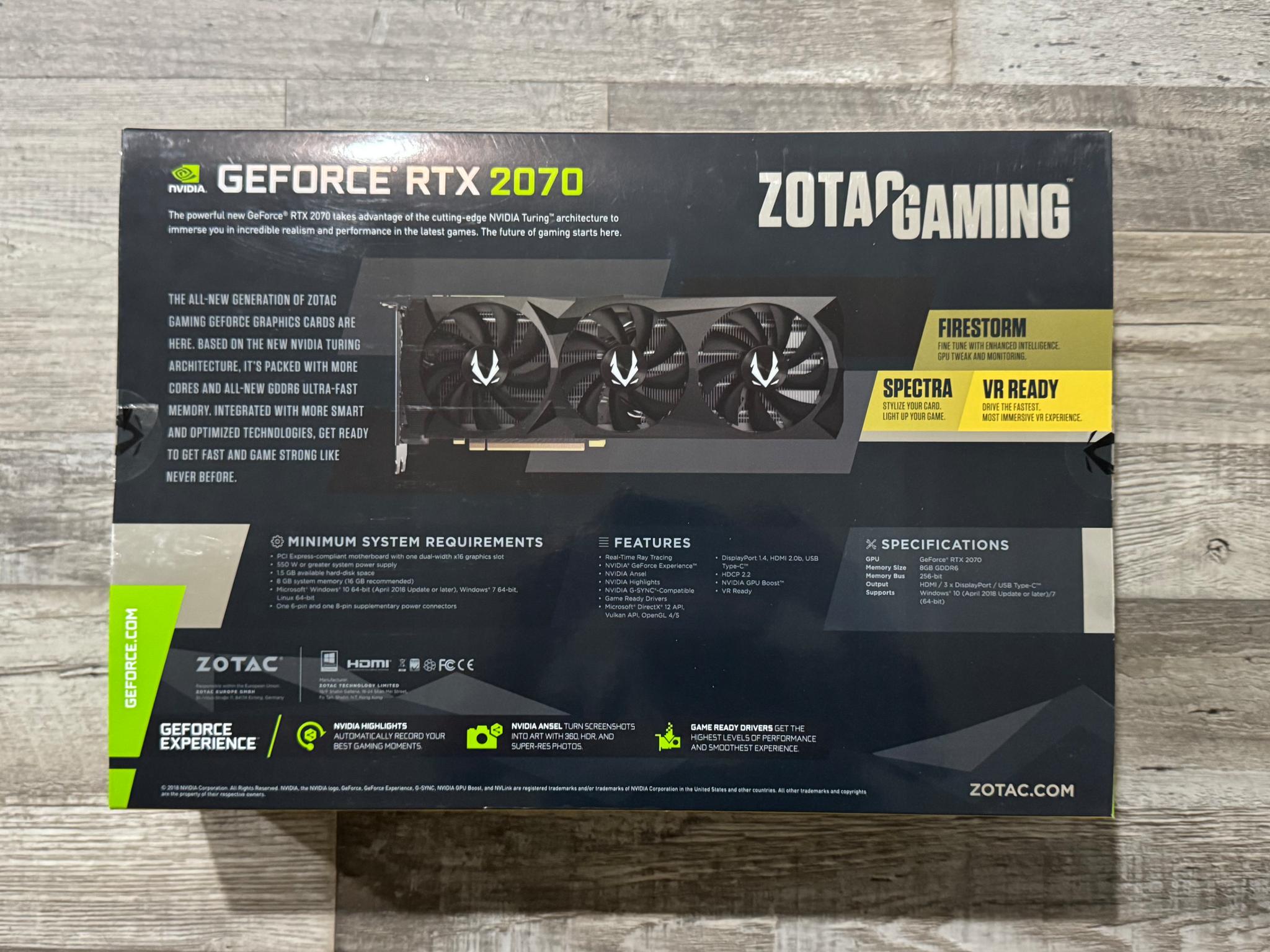 Zotac RTX 2070 AMP Extreme