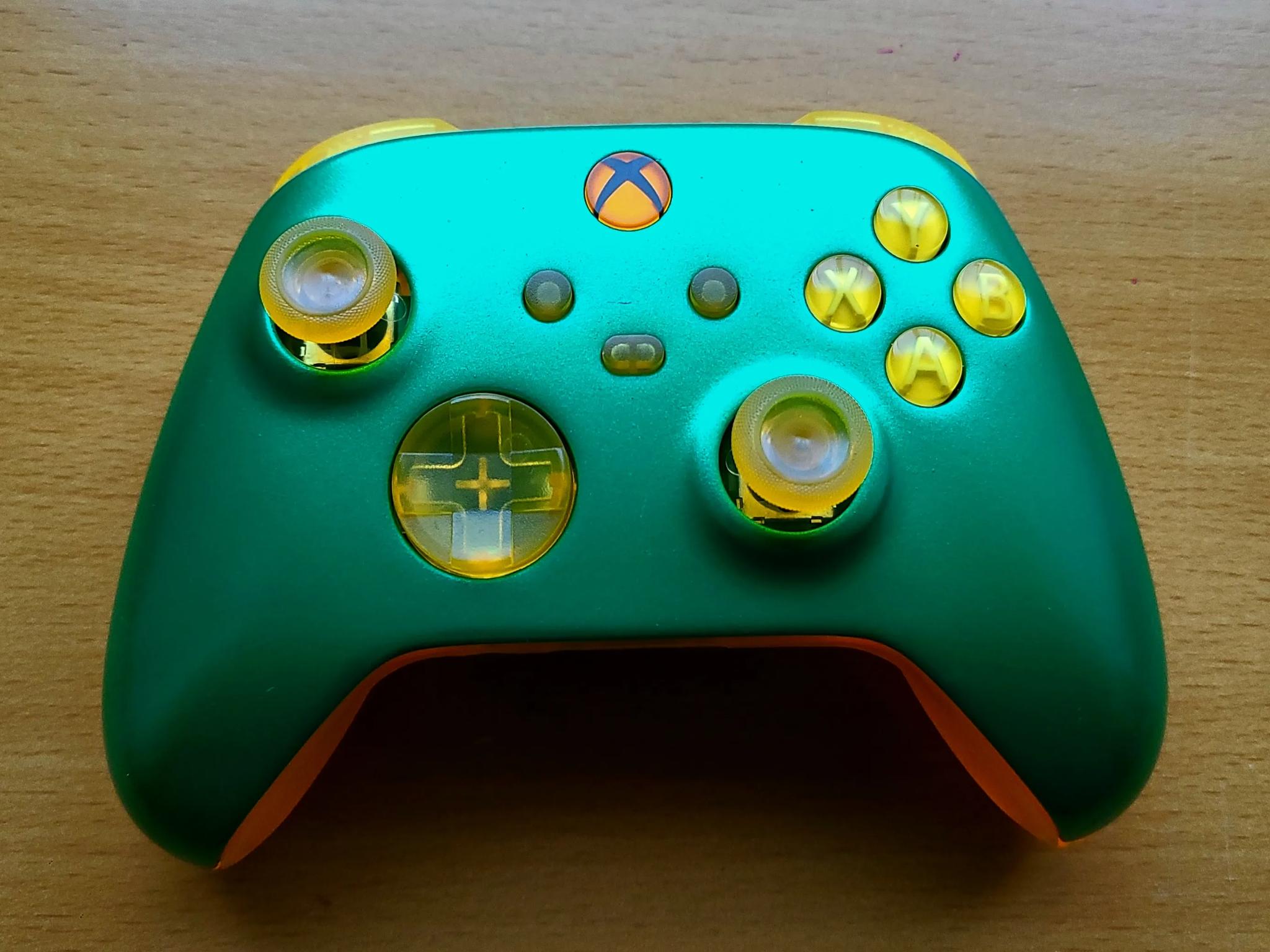 🟡🟢 Custom Xbox Controller | TMR Joysticks