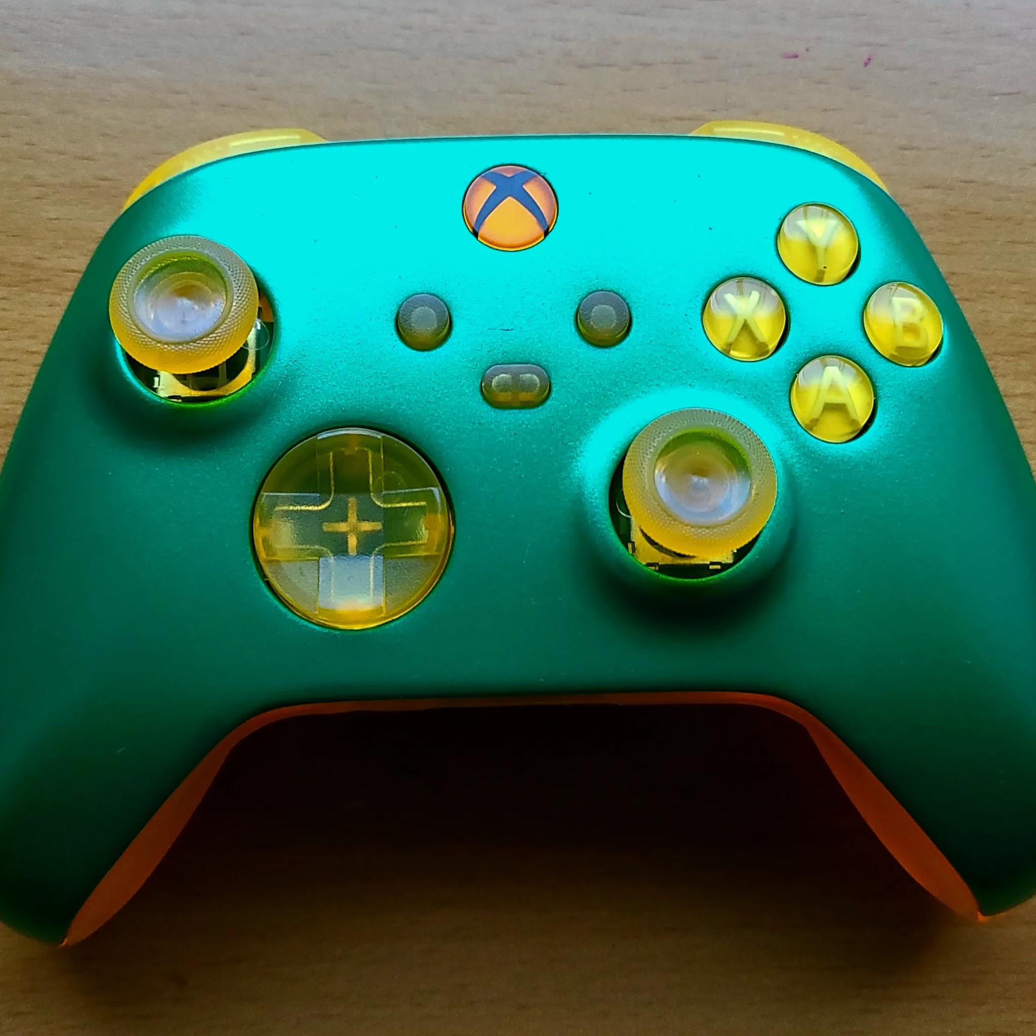 🟡🟢 Custom Xbox Controller | TMR Joysticks