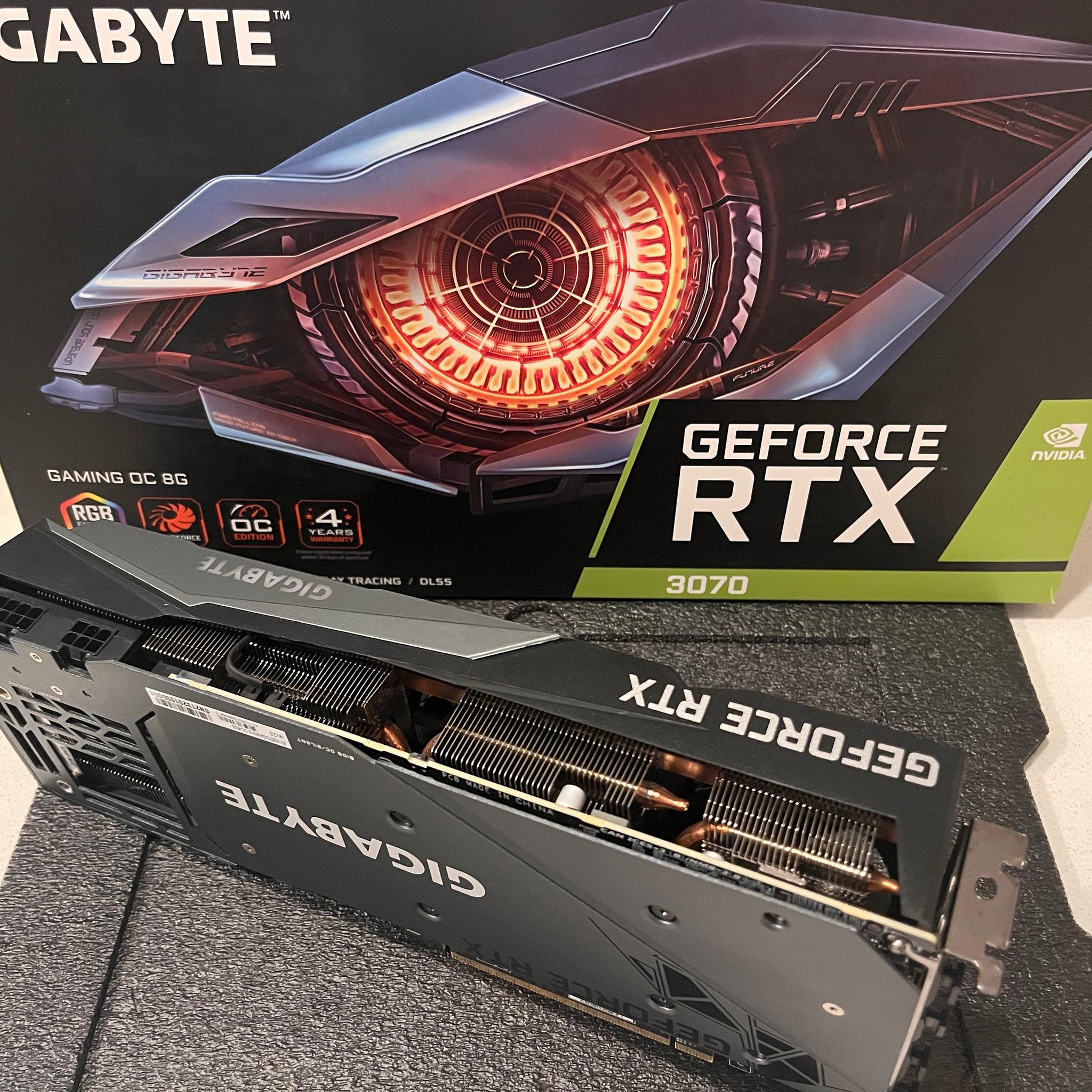 Gigabyte GeForce RTX 3070 Gaming OC 8GB GDDR6