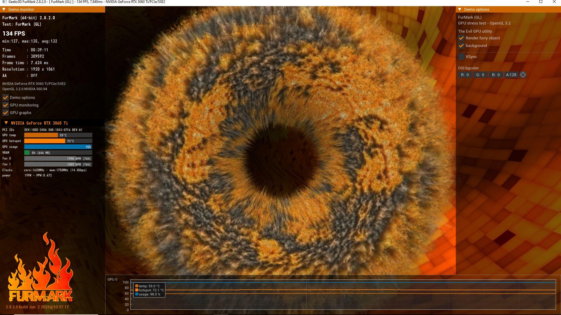 Nvidia RTX 3060 Ti - ASUS TUF GAMING OC - Excellent Condition