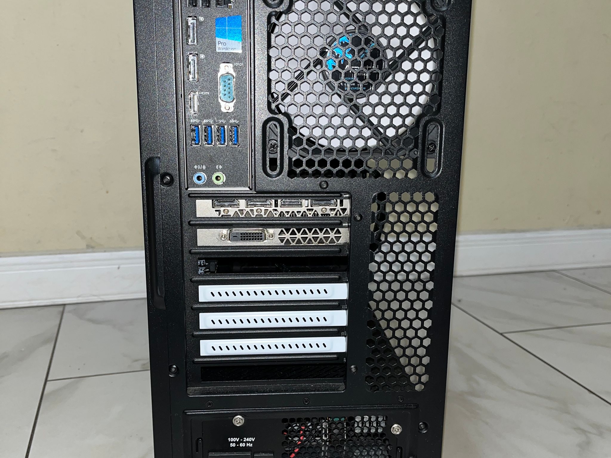 🟠🔥NVIDIA GTX 1080, Intel i7-6700, 12GB RAM, 1.1 TB Storage, High Performance Custom Gaming PC 🖥️🔵