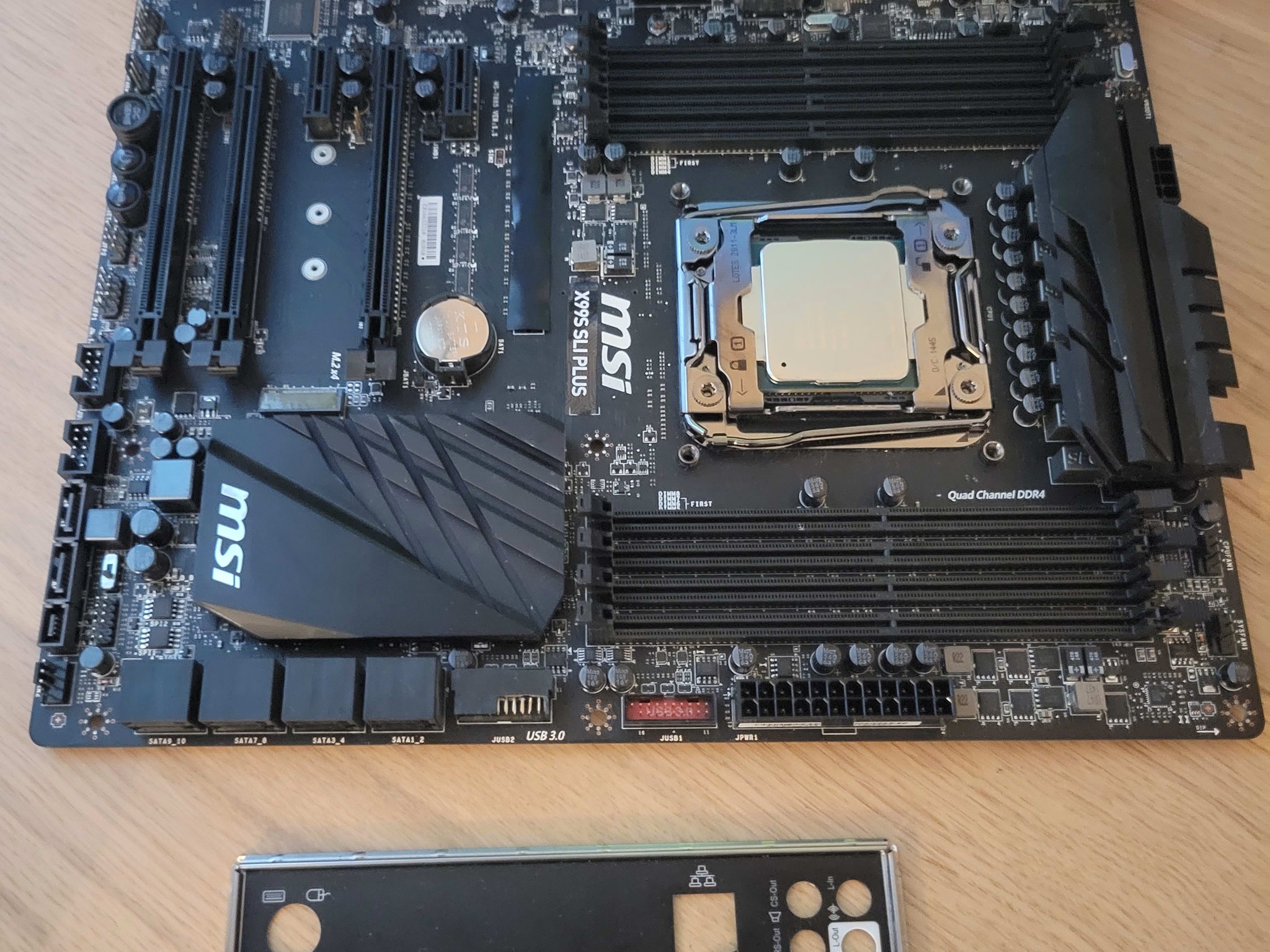 Msi x99s sli + i7 5960x
