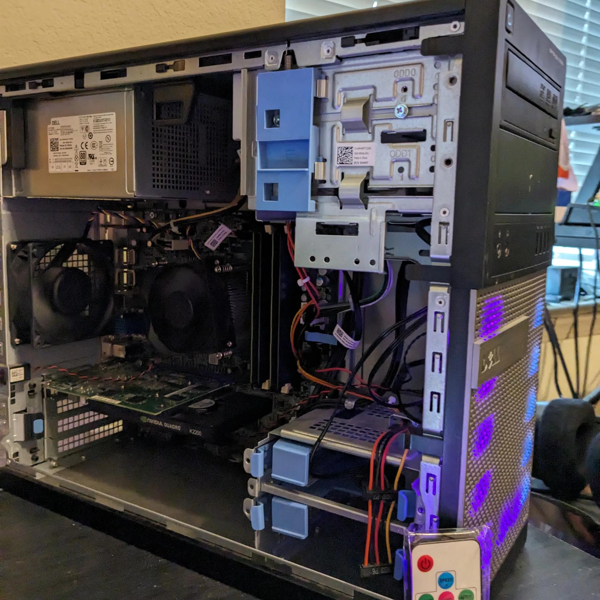 FREE SHIP||i5-4670, 16GB RAM, K2200 4GB (Same as 750 TI), 480GB SSD, Win10, WiFi, ARGB