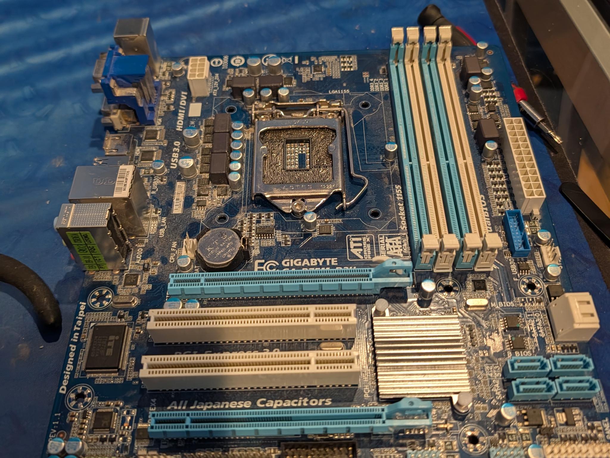Gigabyte LGA 1155 Motherboard