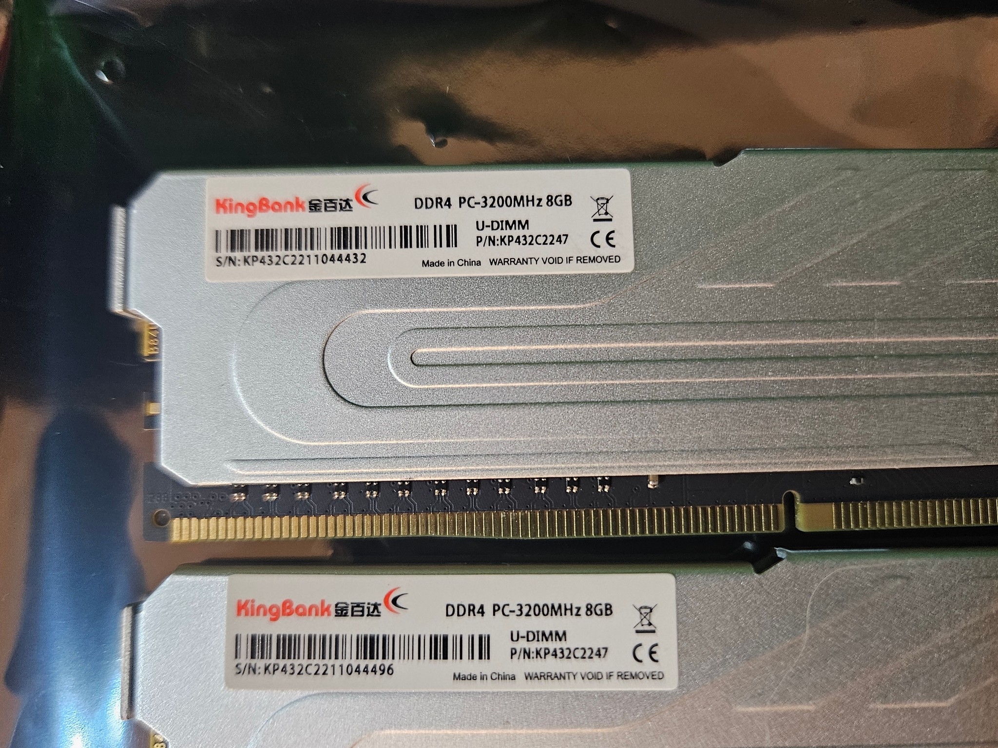 ☆★ Used 16gb DDR4 Kingbank 3200mhz ★☆