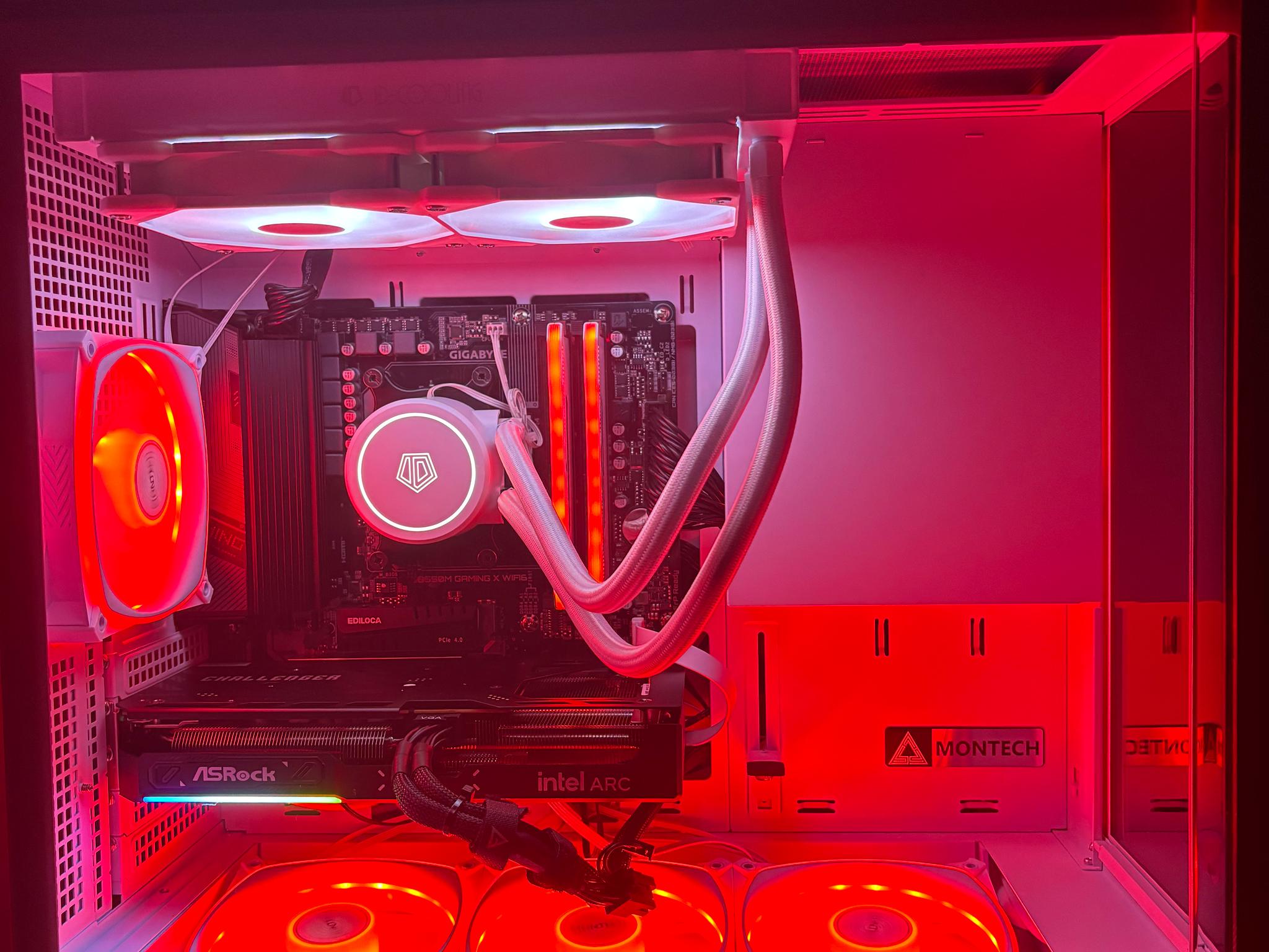 Gundam 1080p & 1440P Gaming PC | Arc B580 12 GB | Ryzen 5 5600X | 100% Set Up & Ready to Play