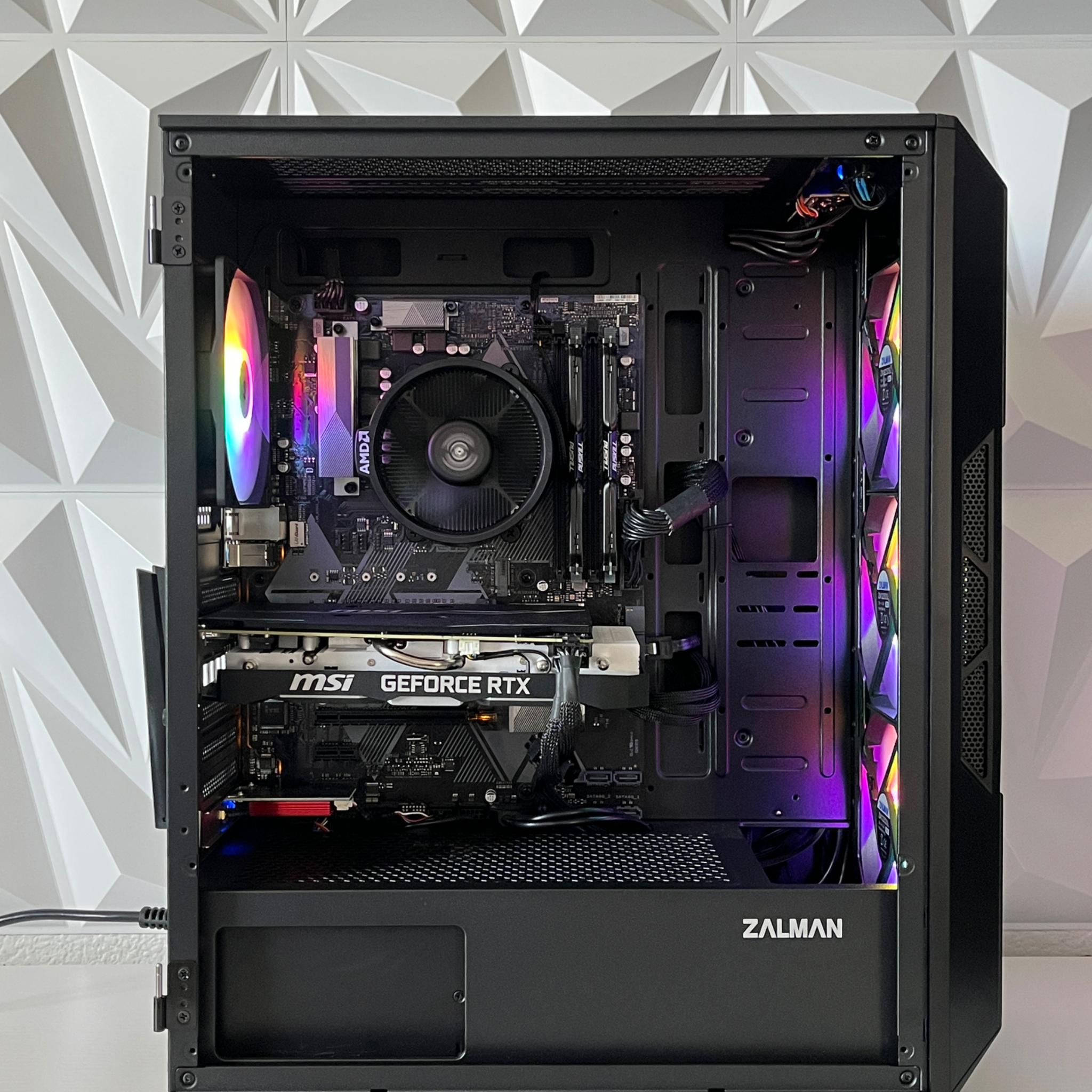 RTX 2060 Super 8GB, Ryzen 5 3600, 16GB 3200MHz | Static RGB Gaming Computer/PC