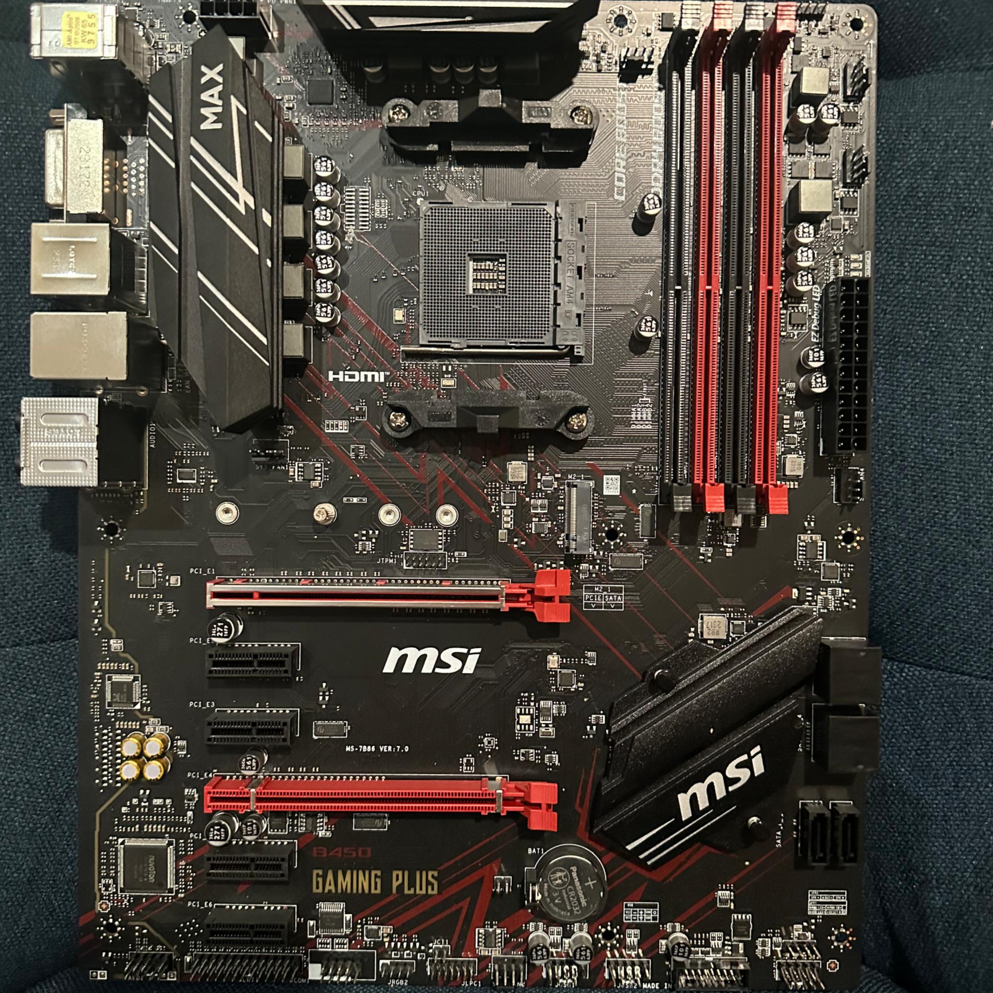 MSI Gaming Plus Max B450
