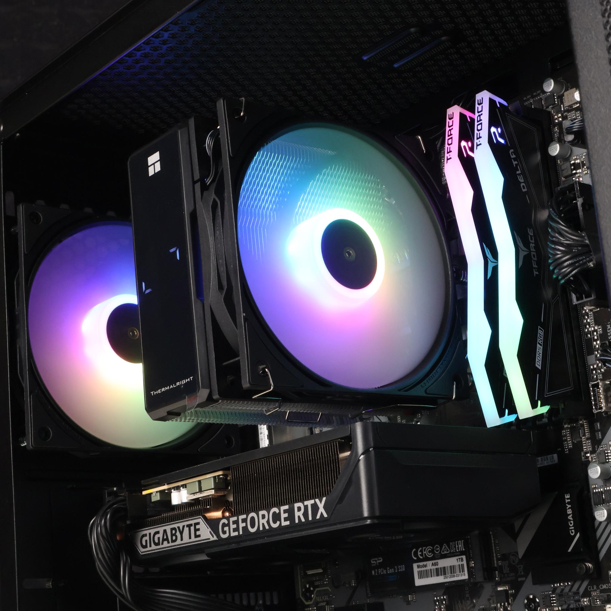 ⚫ Ryzen 5 7600X/RTX 5060 8 GB Gaming/Streaming PC ⚫