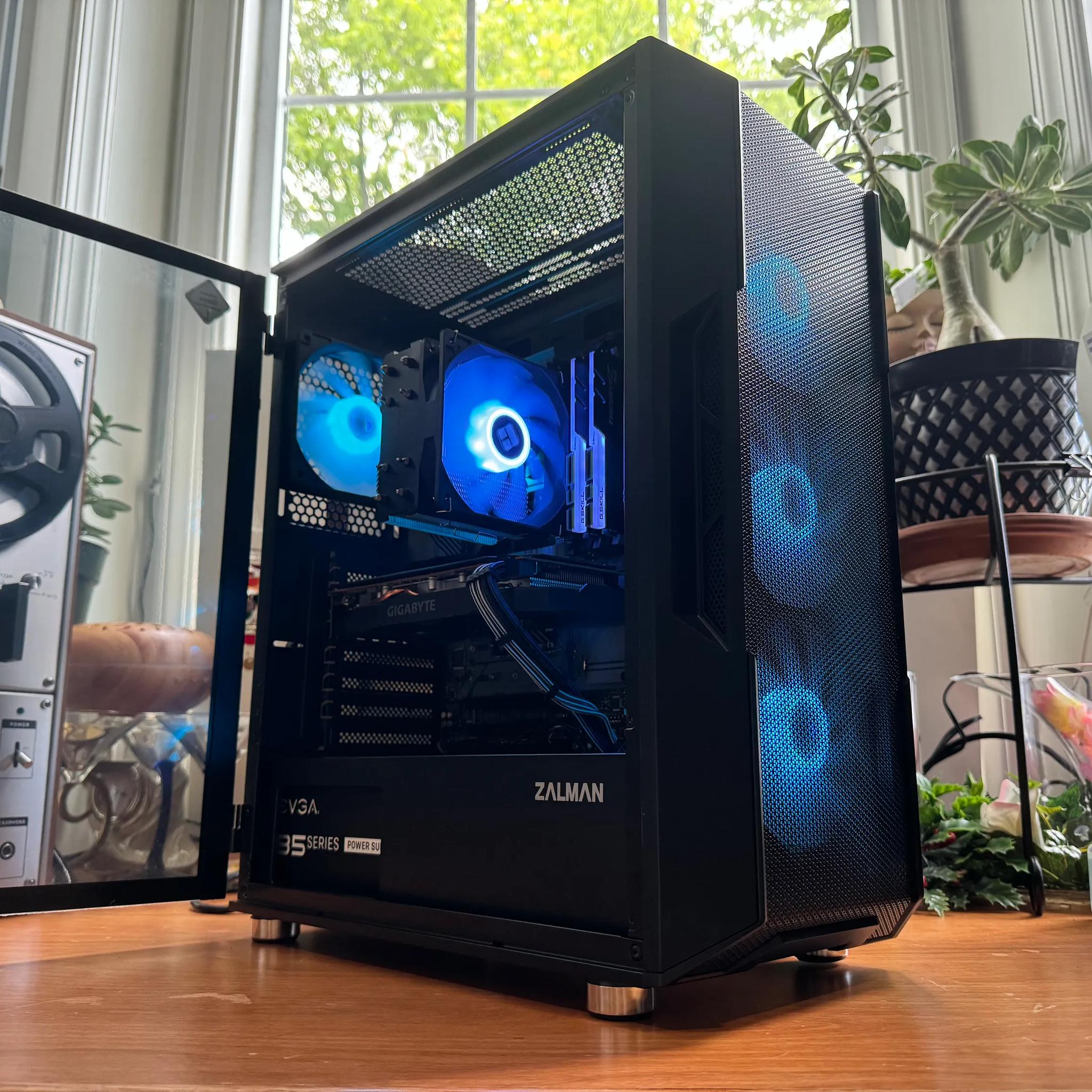 ⬛🟦🔩  i3-12100F | RX 5600 XT | 16GB 3200MHz CL16 | 1.2TB SSD | Phantom Blue
