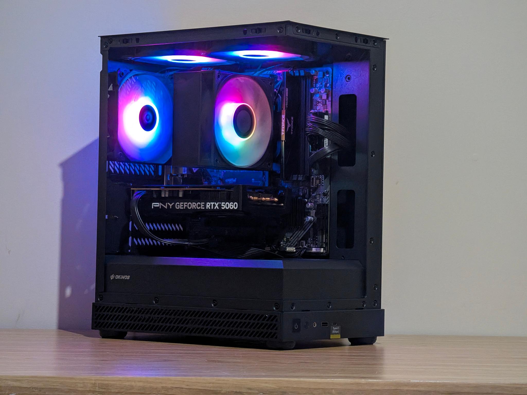 🌈🖤Ryzen 5 8400F | RTX 5060 | 16GB DDR5 | 1TB SSD | Gaming PC🖤🌈