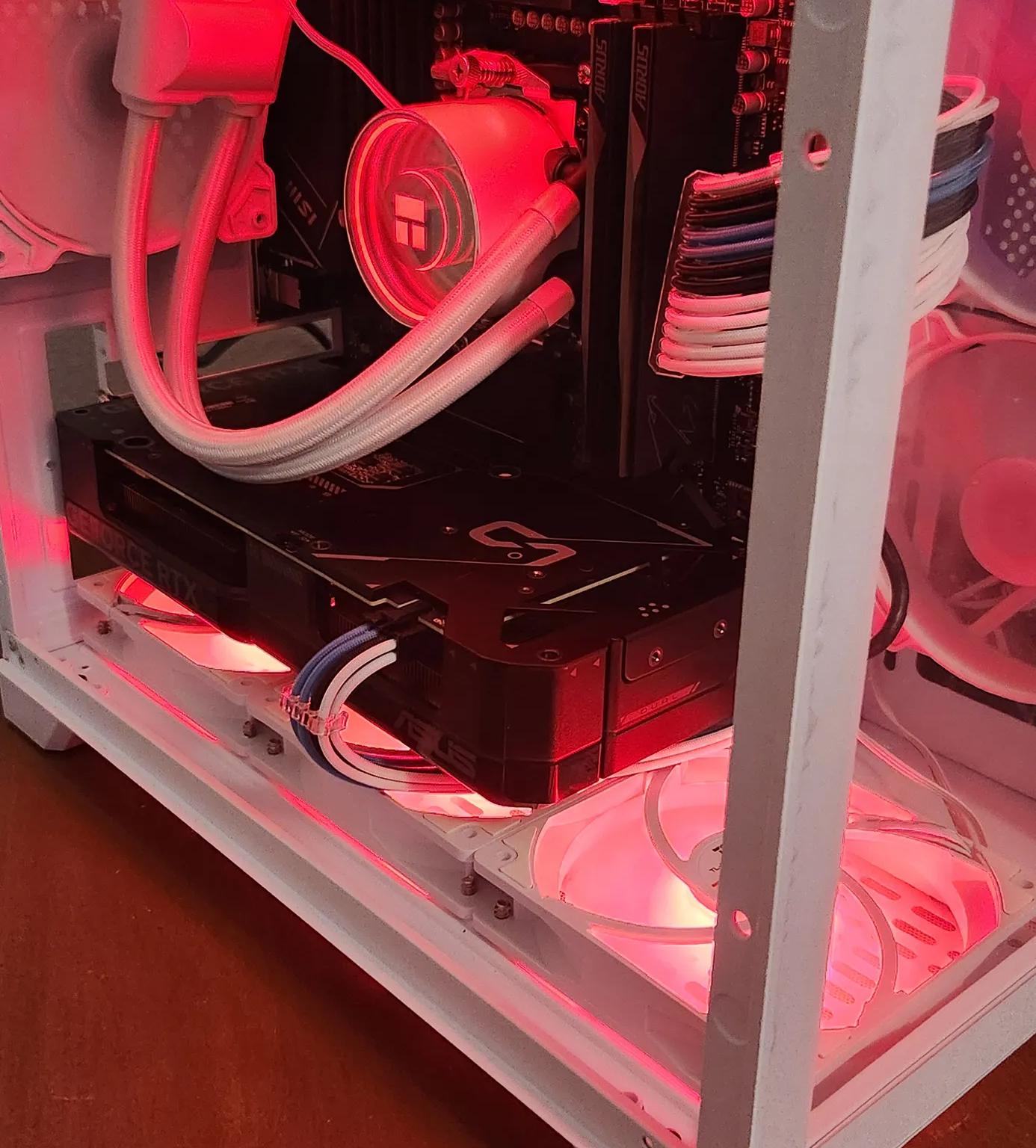 "Frostbyte" Gaming pc 🧊 Ryzen 5 7600x 🧊 rtx 4070 🧊 32gb ddr5 🧊