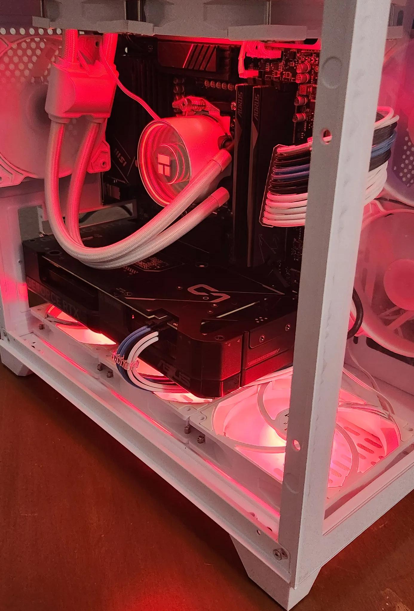 "Frostbyte" Gaming pc 🧊 Ryzen 5 7600x 🧊 rtx 4070 🧊 32gb ddr5 🧊