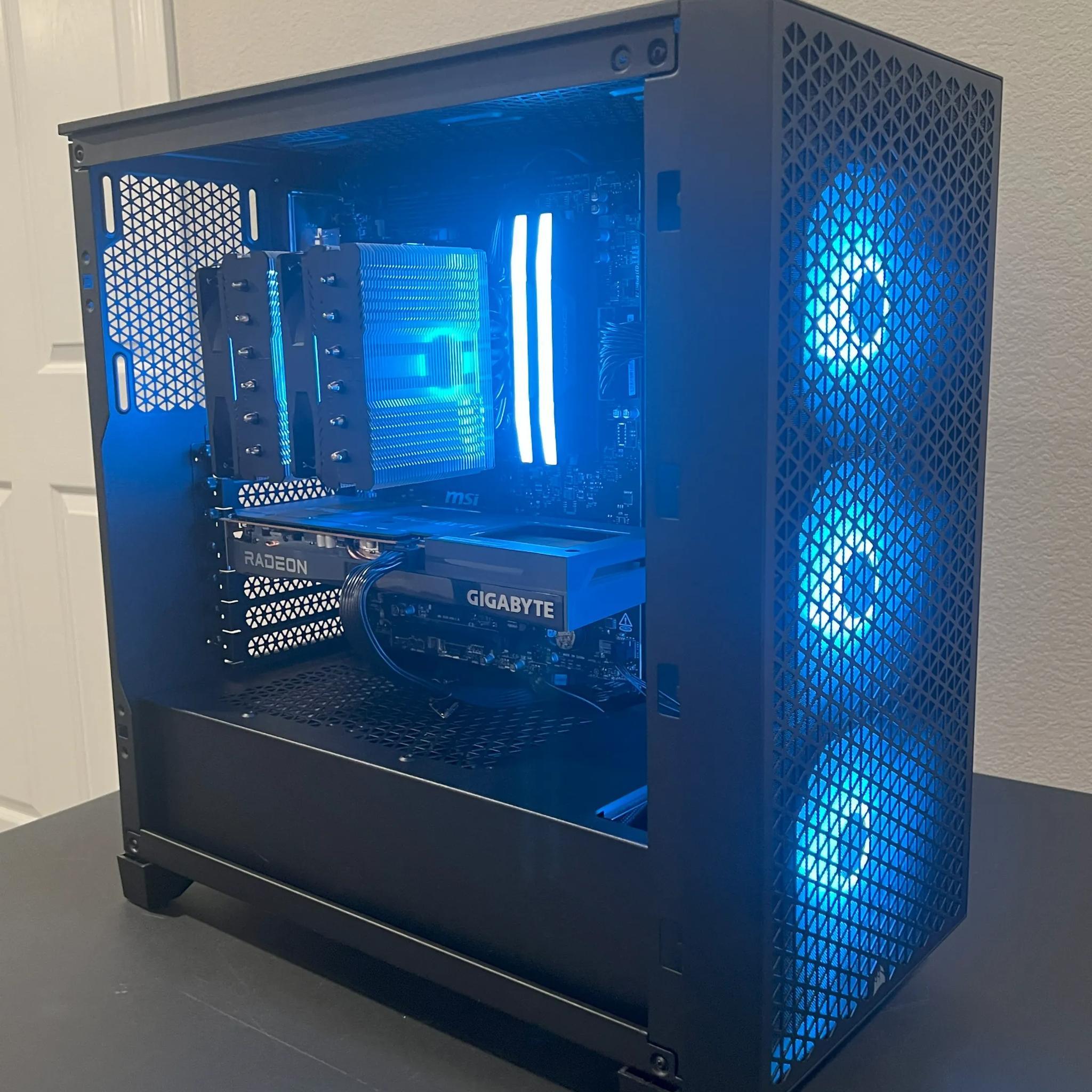 Beginner 1080p Gaming PC - Rx 6600 - Ryzen 5  7600x - 16 gb RAM
