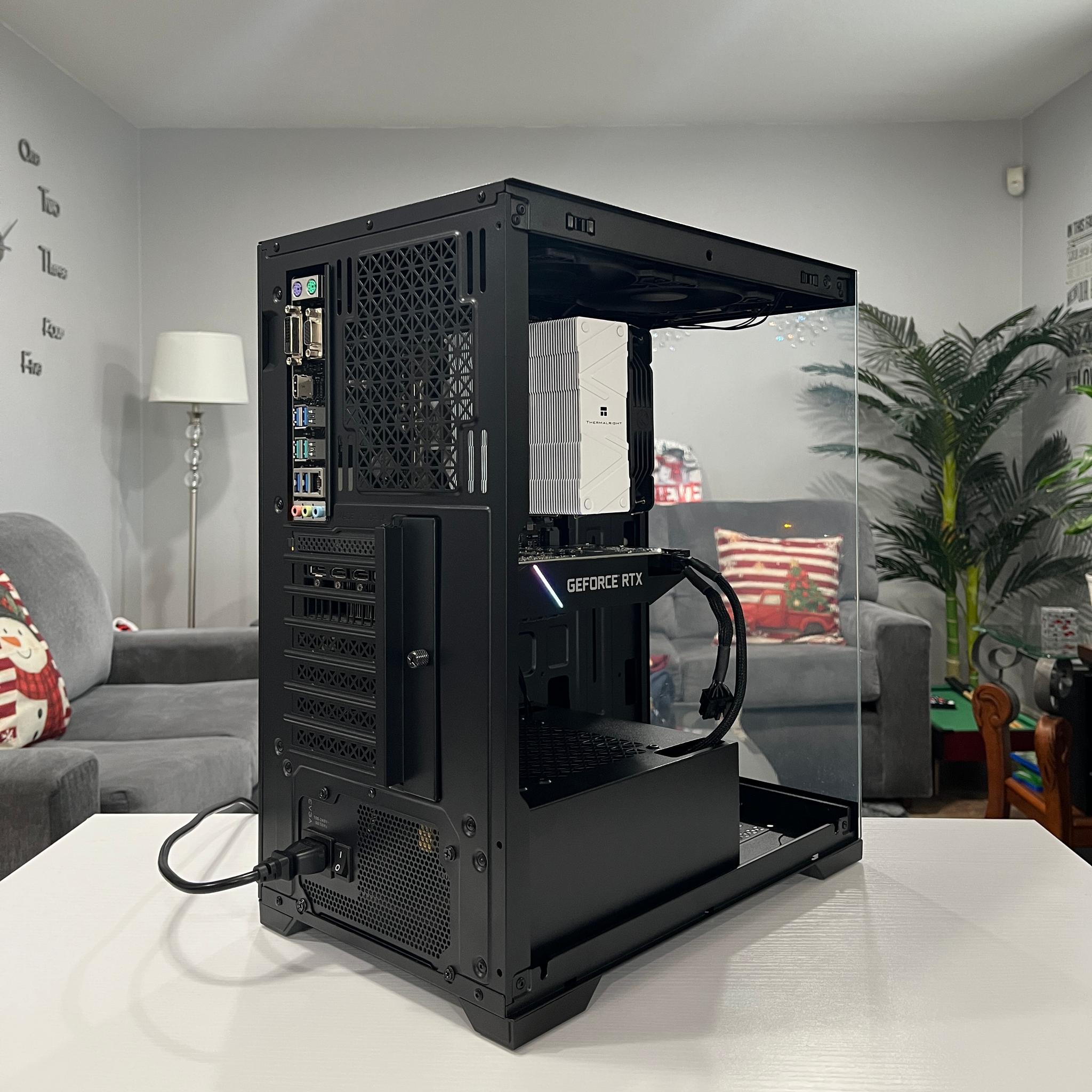 RTX 2060 6GB, Ryzen 7 2700X, 16GB RAM | Black Gaming Computer/PC