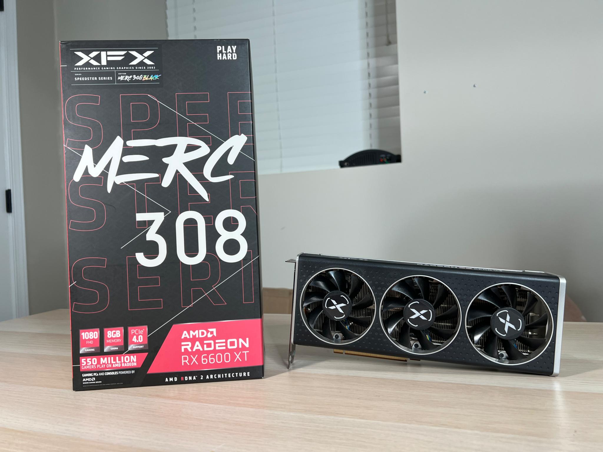 XFX 6600 XT MERC 308 Black