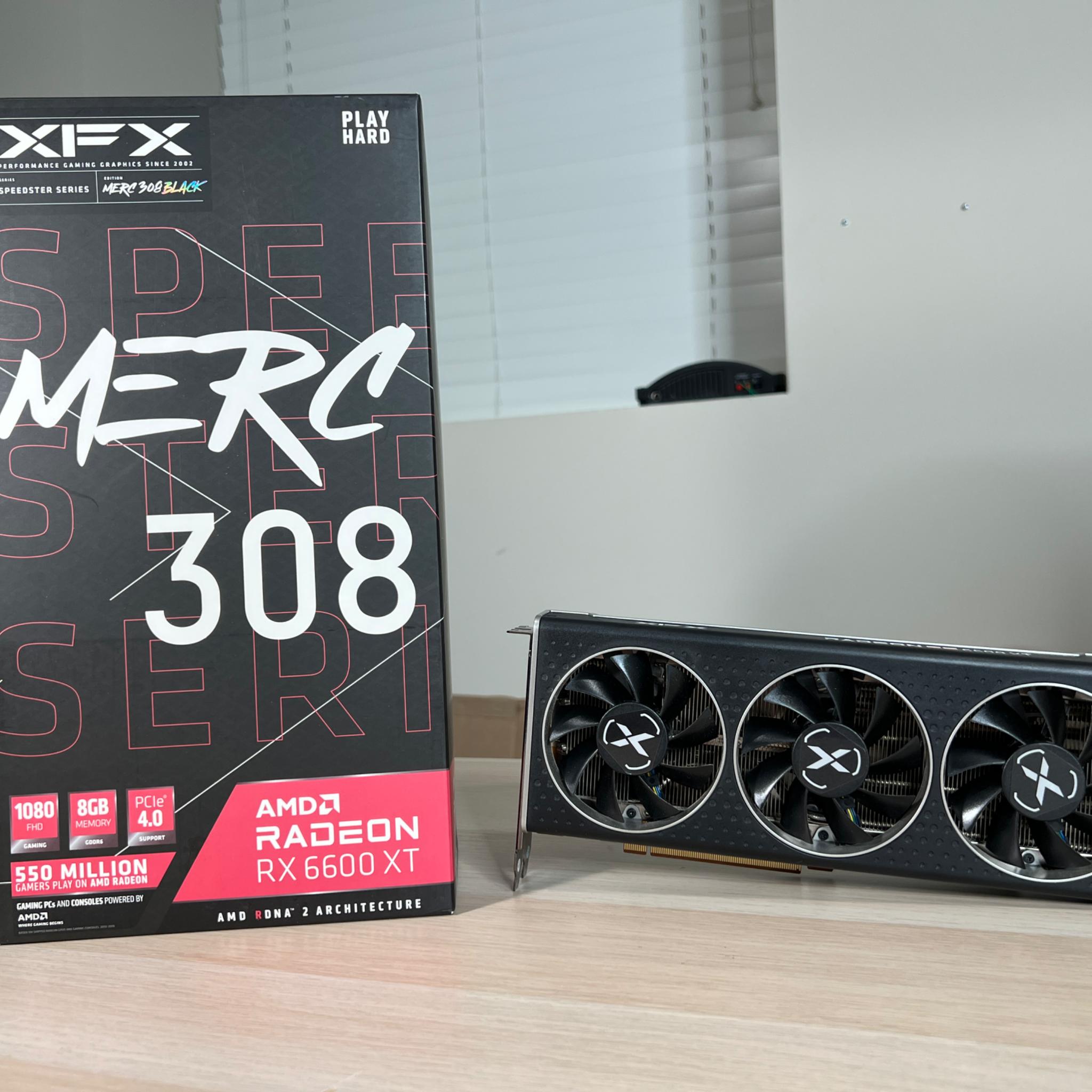 XFX 6600 XT MERC 308 Black
