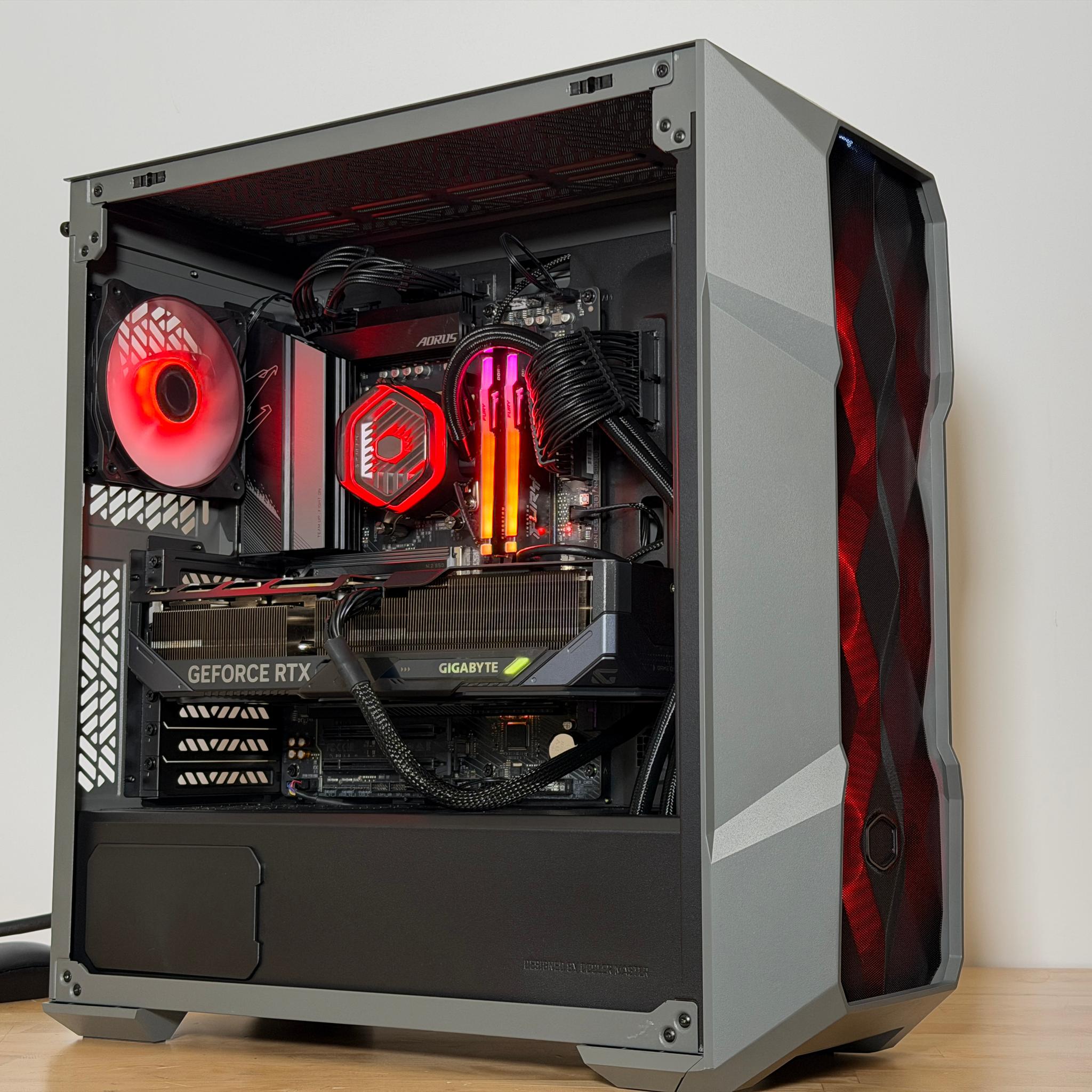 RTX 5080 Ryzen 7 9800x3d Gaming PC