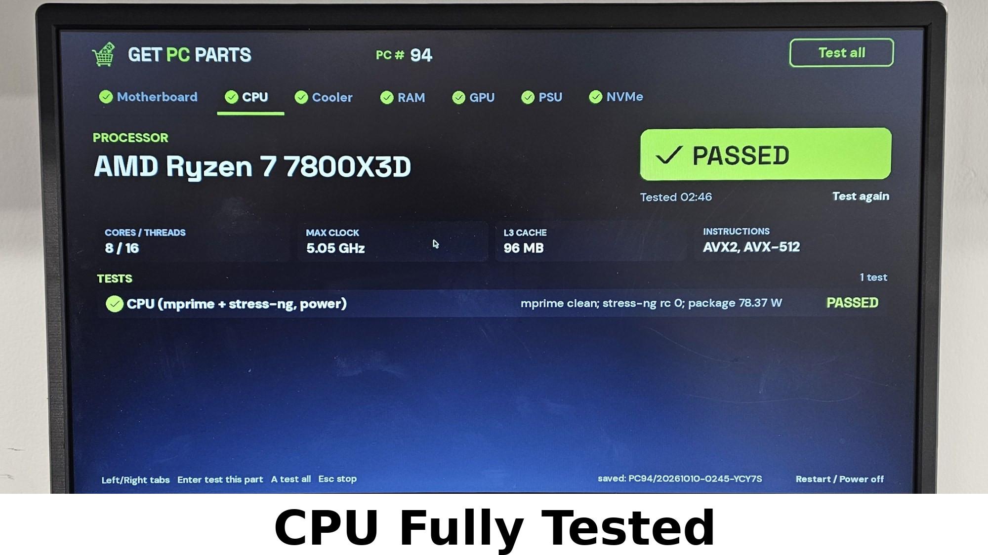 AMD Ryzen 7 7800X3D AM5