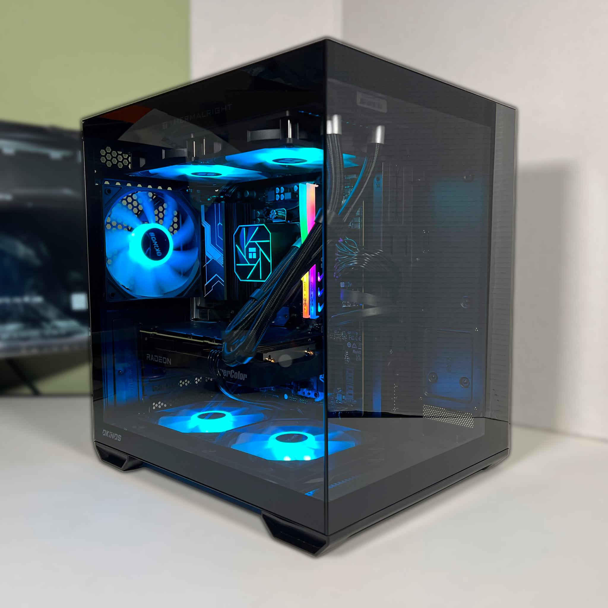 R5 9600X + RTX 5060 | 32GB DDR5 | 1TB NVMe | "SpOoKy" Gaming PC