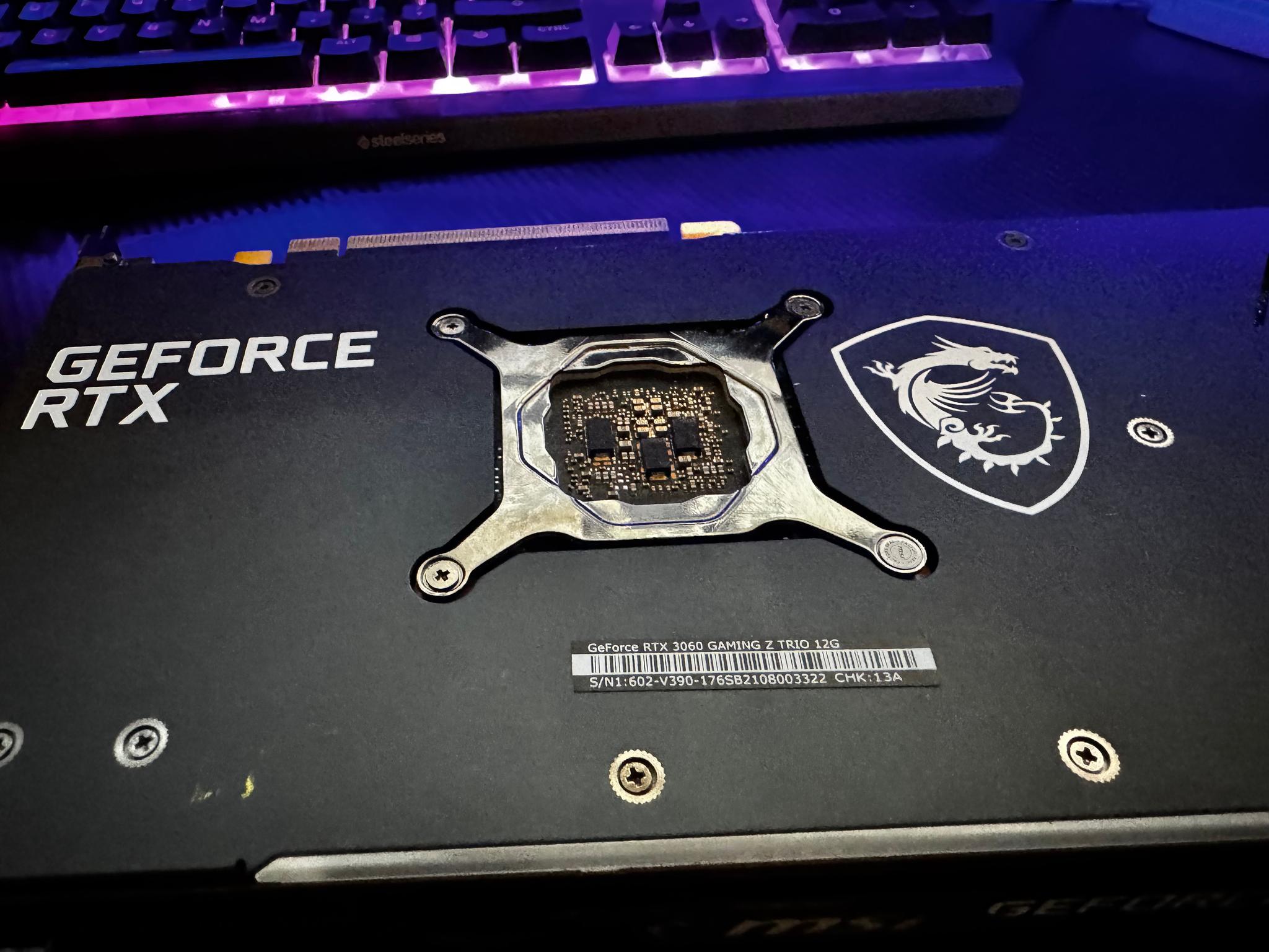 MSI GeForce RTX 3060 GAMING X TRIO 12G