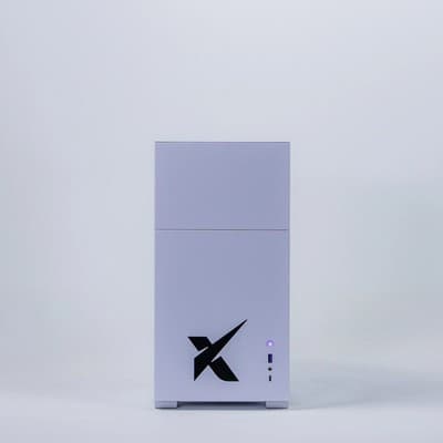 XIDAX X-6 White Gaming PC Ryzen 5 5600GT RTX 3050 16GB DDR4 1TB SSD WiFi Win 11