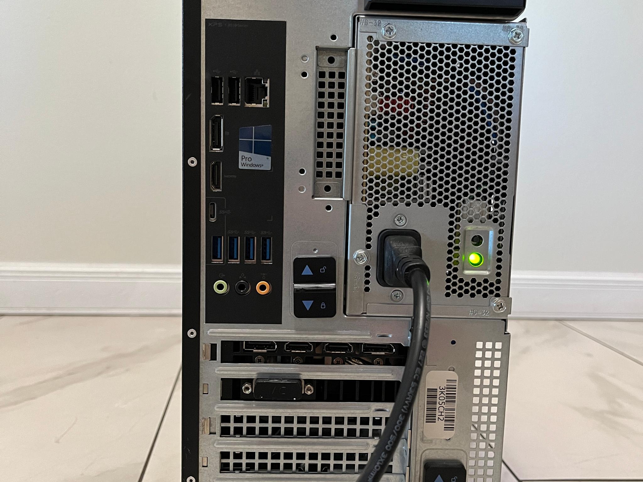 NVIDIA RTX 2070, Intel i7-6700, 16GB RAM, 512GB SSD - Dell Gaming PC w/Wi-Fi, BT